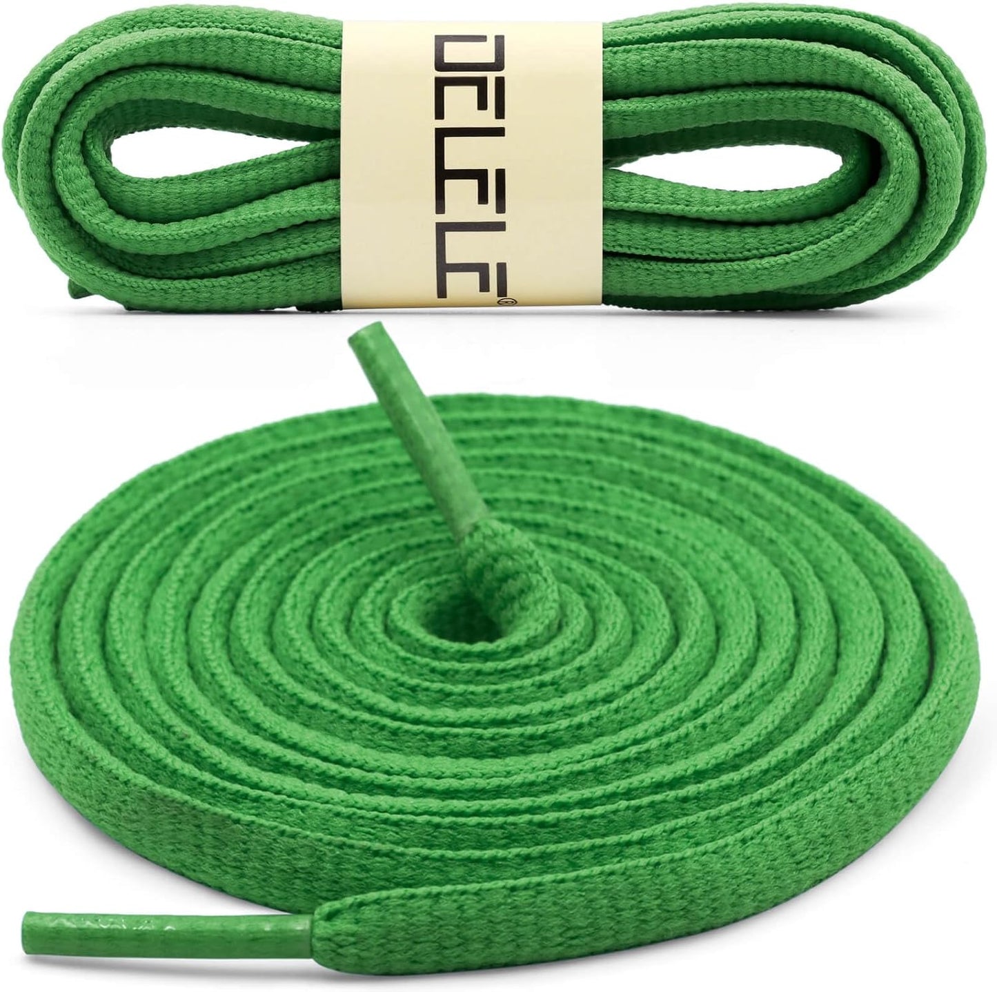 DELELE 2Pair Oval Shoes laces 42 Colors Half Round 1/4" Athletic ShoeLaces for Sport/Running Shoes Shoe Strings