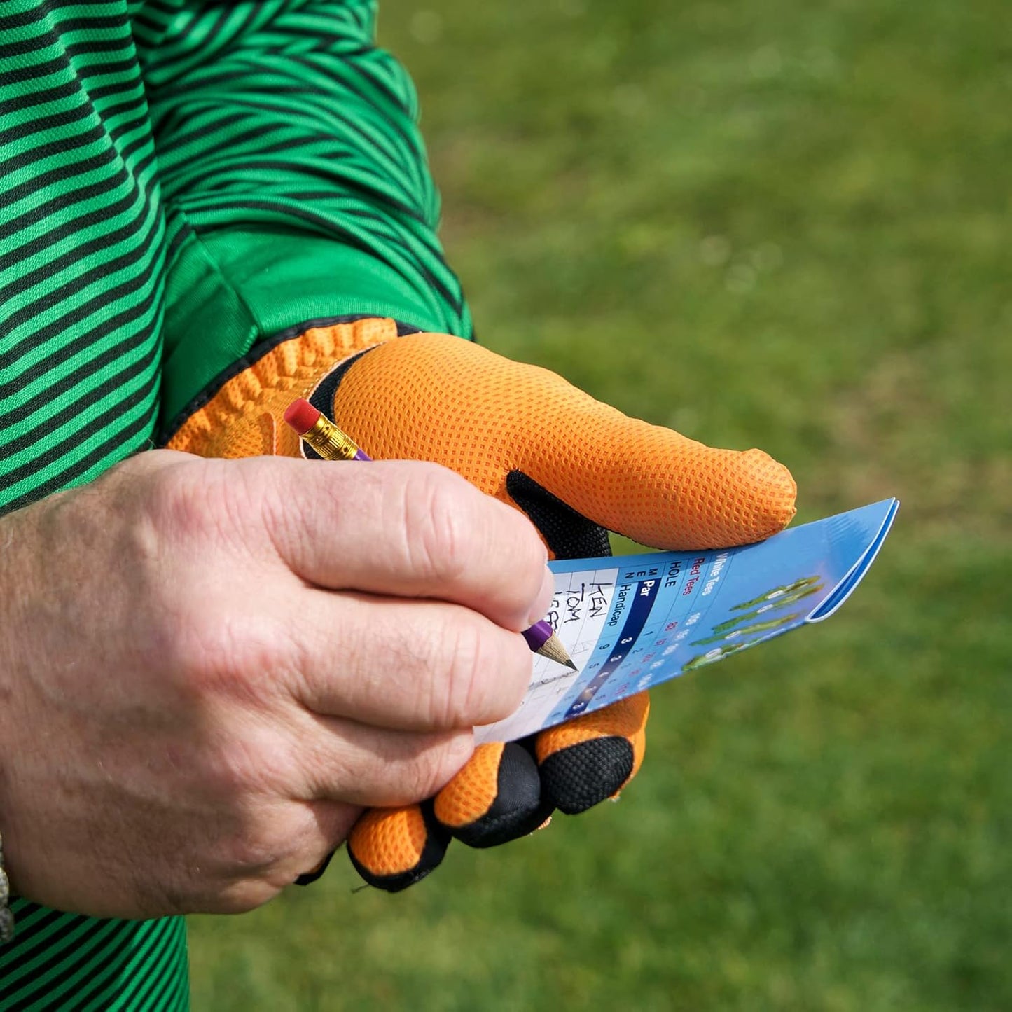 Outus 72 Pieces Golf Pencils Half Pencils with Eraser Mini Bulk Short #2 HB Pre Sharpened for Bridal Shower Wedding Office(Purple)