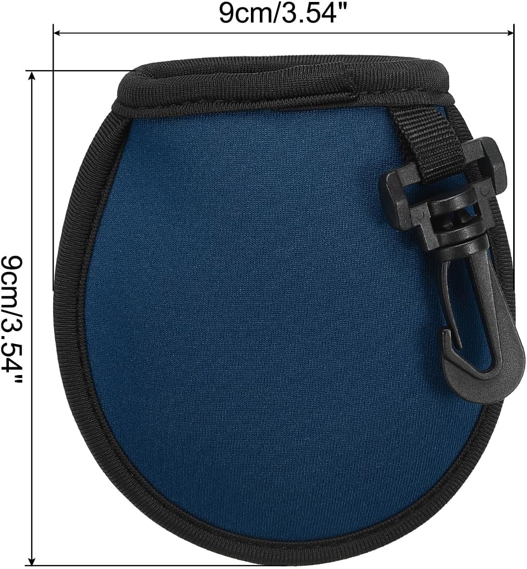 PATIKIL Golf Ball Washer Pouch, Portable Golf Balls Cleaner Pocket Bag with Hanging Clip for Women Golf Exercise