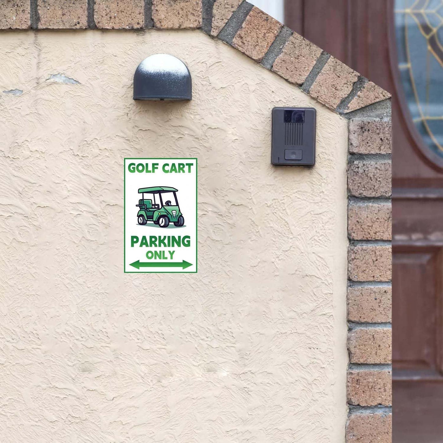 Golf Cart Decor Vintage Golf Cart Parking Only Tin Sign Retro Golf Decor Plaque Gifts For Golf Lovers Garage Man Cave 8x12 Inch
