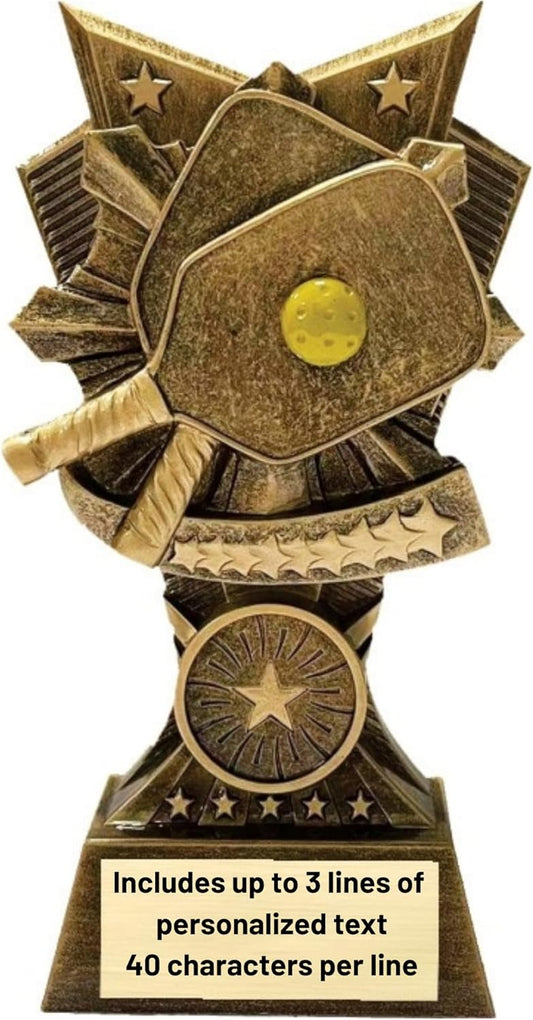 Champion V Sports Trophy Award with Custom Engraving – Recognition Trophy for Kids and Adults Team Awards for Competitions School Sports Student Athletes MVPs Tournaments and Celebrations