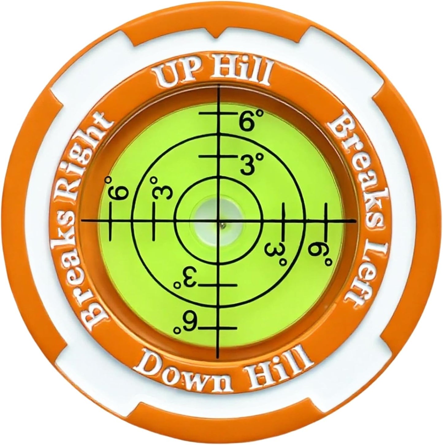 GreenNav Pro-High Precision Golf Green Reader & Golf Ball Marker with Horizontal Bubble Level, Essential Slope & Putt Line Reading Aid, Golf Accessories for Men Women