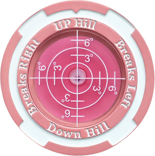 GreenNav Pro-High Precision Golf Green Reader & Golf Ball Marker with Horizontal Bubble Level, Essential Slope & Putt Line Reading Aid, Golf Accessories for Men Women