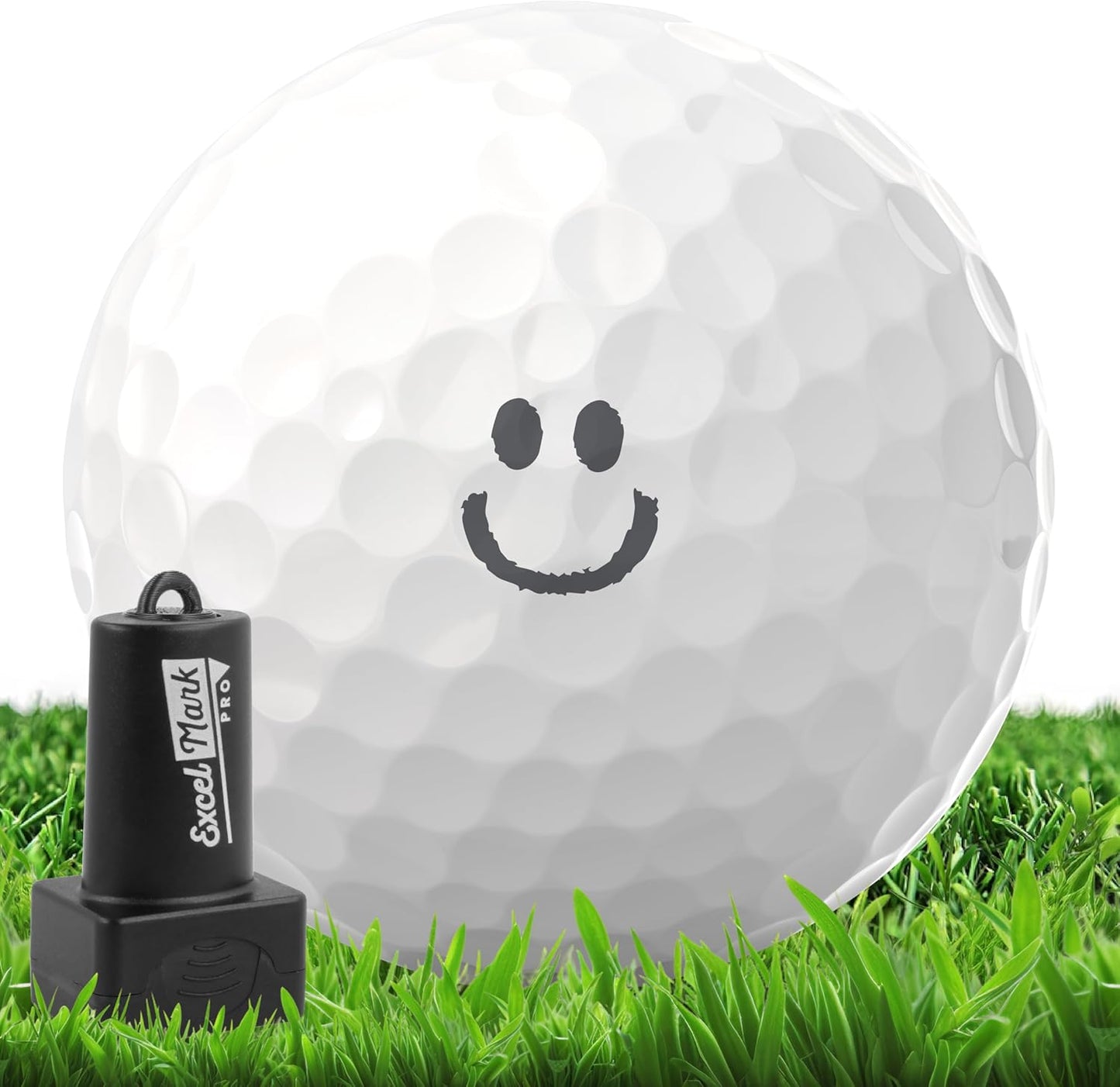 ExcelMark Pro Golf Ball Stamp - Easy Ball Identification - Choose from 25+ Styles and 4 Colors!
