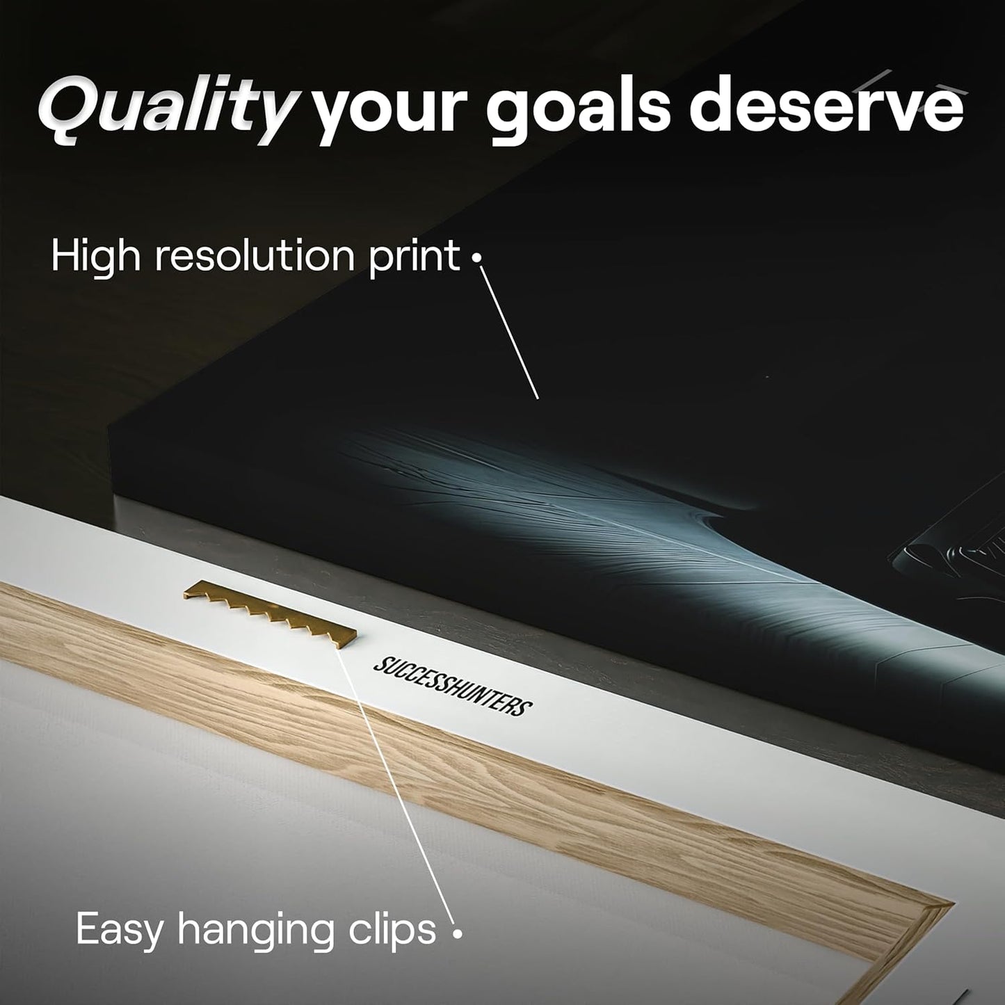 Motivational Wall Art for Office, Super Car Art Canvas, Inspirational Automotive Decor for Audi R8 Sportscar Lovers, Motivational Wall Decor for Office and Home, Car Poster (30" x 60" in)