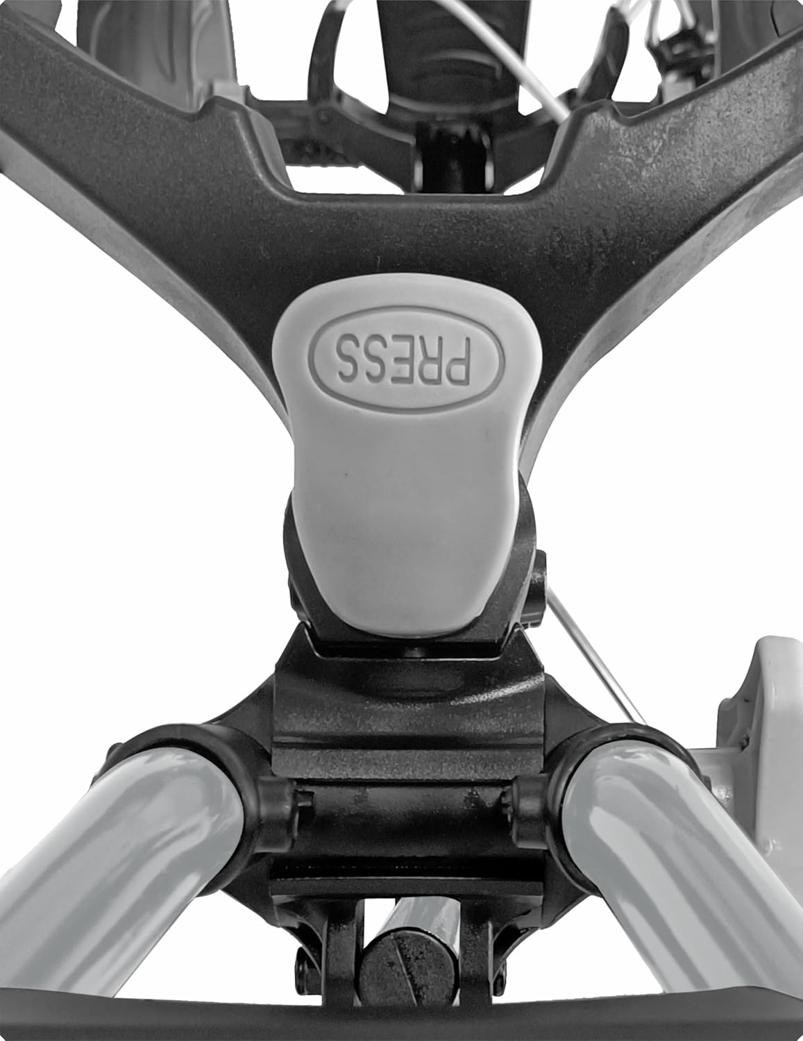 Golf Push Cart 3 Wheel with Foot Brake – 1-Second Fold/Unfold, Adjustable Handle, Umbrella Holder, Beverage Compartment & Storage | Lightweight Aircraft-Grade Aluminum Frame