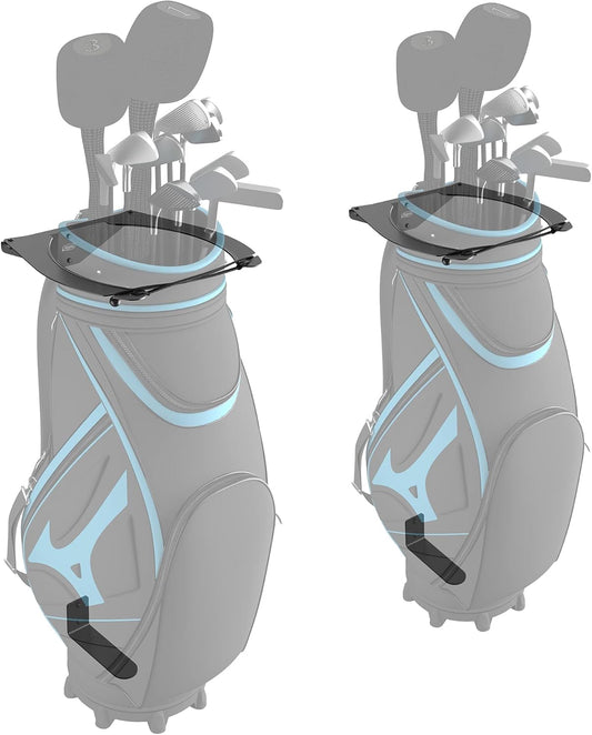 Koova Golf Bag Rack | Fits Any Club & Travel Bags | Wall Mount Storage Organizer for Garage & Sheds | Easy Install