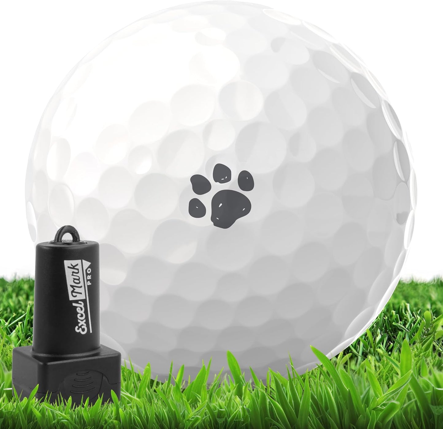 ExcelMark Pro Golf Ball Stamp - Easy Ball Identification - Choose from 25+ Styles and 4 Colors!