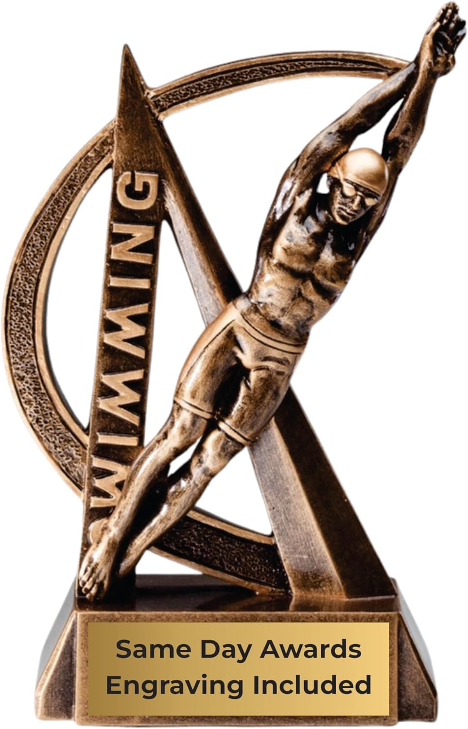 Sports Trophy – Ultra Action 6.5 Inch Engraved Resin Award – Personalized Recognition for Kids Youth Teams Schools Adult Leagues Coaches and Achievement Awards