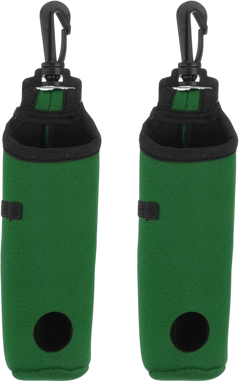 uxcell Golf Ball Carry Bag, Waist-Mounted Storage Bag Neoprene Golf Tee Holder Pouch with Lightweight Hook for Men and Women