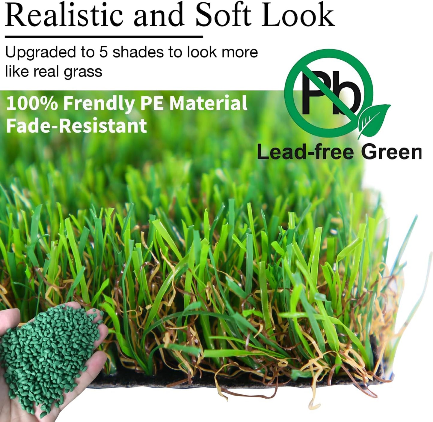 GLOBREEN Artificial Turf Grass Table Runner Green Football Golf Table Centerpiece Party Decorations, Wedding, Birthday, Baby Shower 12" x 108"