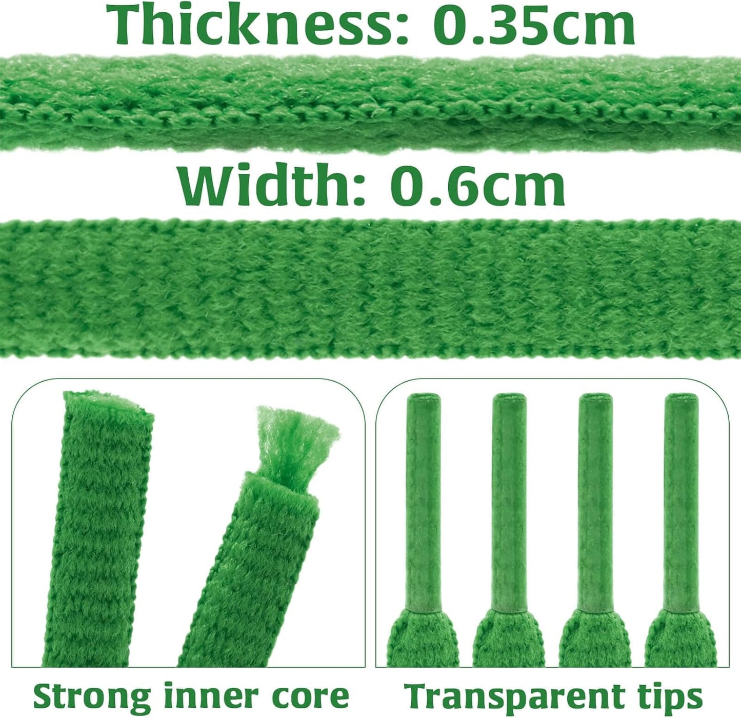 DELELE 2Pair Oval Shoes laces 42 Colors Half Round 1/4" Athletic ShoeLaces for Sport/Running Shoes Shoe Strings