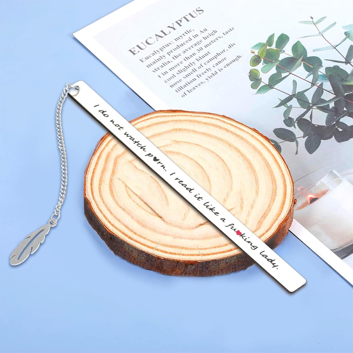 Funny Bookmarks for Women, Book Accessories for Reading Lovers Writers Friends Teachers Coworker Family Teens Boys Girls, Inspirational Reading Gifts for Christmas New Year Birthday