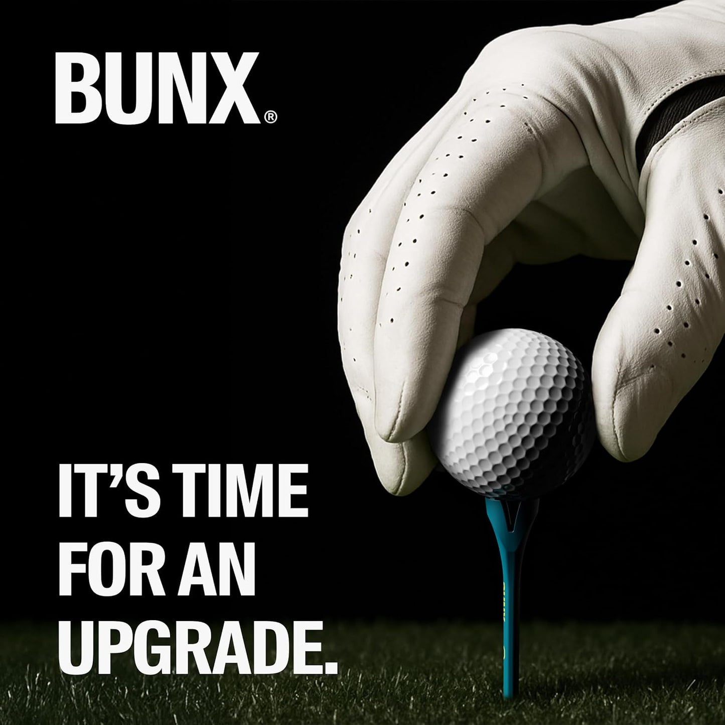 BUNX Golf Tees – Strong Plastic Tee 2.75" | Unbreakable 3X Stronger | Best Golf Accessories for Men or Women | 27-Pack | No Friction Head for Distance | V-Slot for Straight Shots