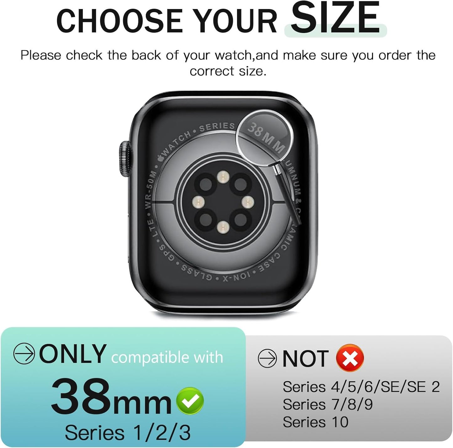 JR.DM 38mm 2 Pack Hard PC Case with HD Tempered Glass Screen Protector for Apple Watch Series 3/2/1, Slim Guard Bumper Full Coverage Protective Anti-Scratch Face Cover for iWatch, Pink/Clear