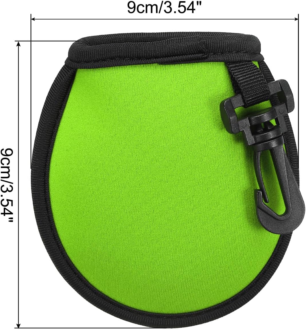 PATIKIL Golf Ball Washer Pouch, Portable Golf Balls Cleaner Pocket Bag with Hanging Clip for Women Golf Exercise
