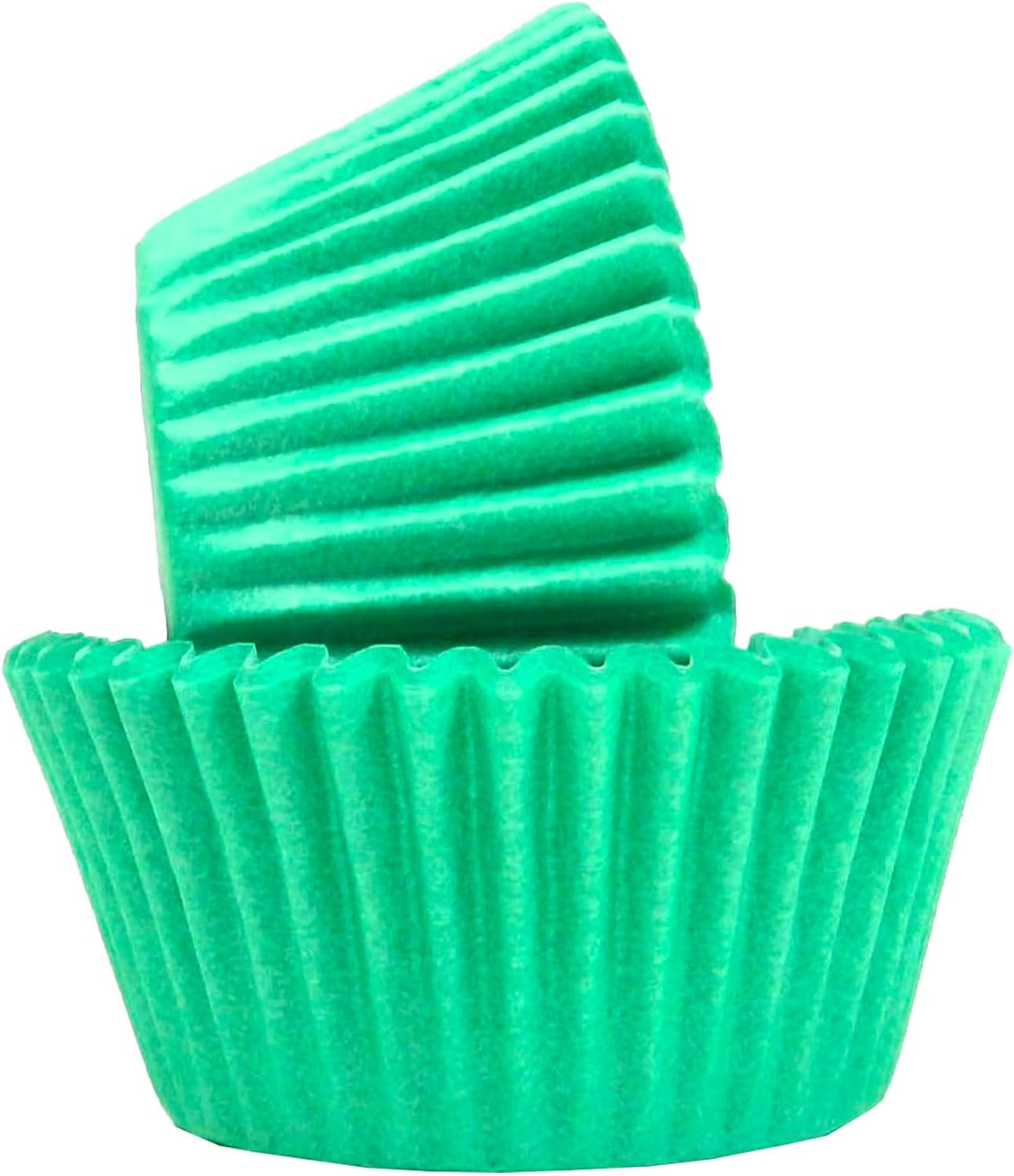 Regency Wraps Greaseproof Professional Grade Baking Cups, Pack of 40, Standard Liners, Teal Solid, for Cupcakes, Muffins, Candy, Non Stick