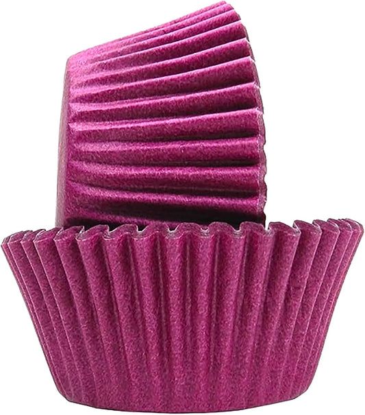 Regency Wraps Greaseproof Professional Grade Baking Cups, Pack of 40, Standard Liners, Purple Solid, for Cupcakes, Muffins, Candy, Non Stick