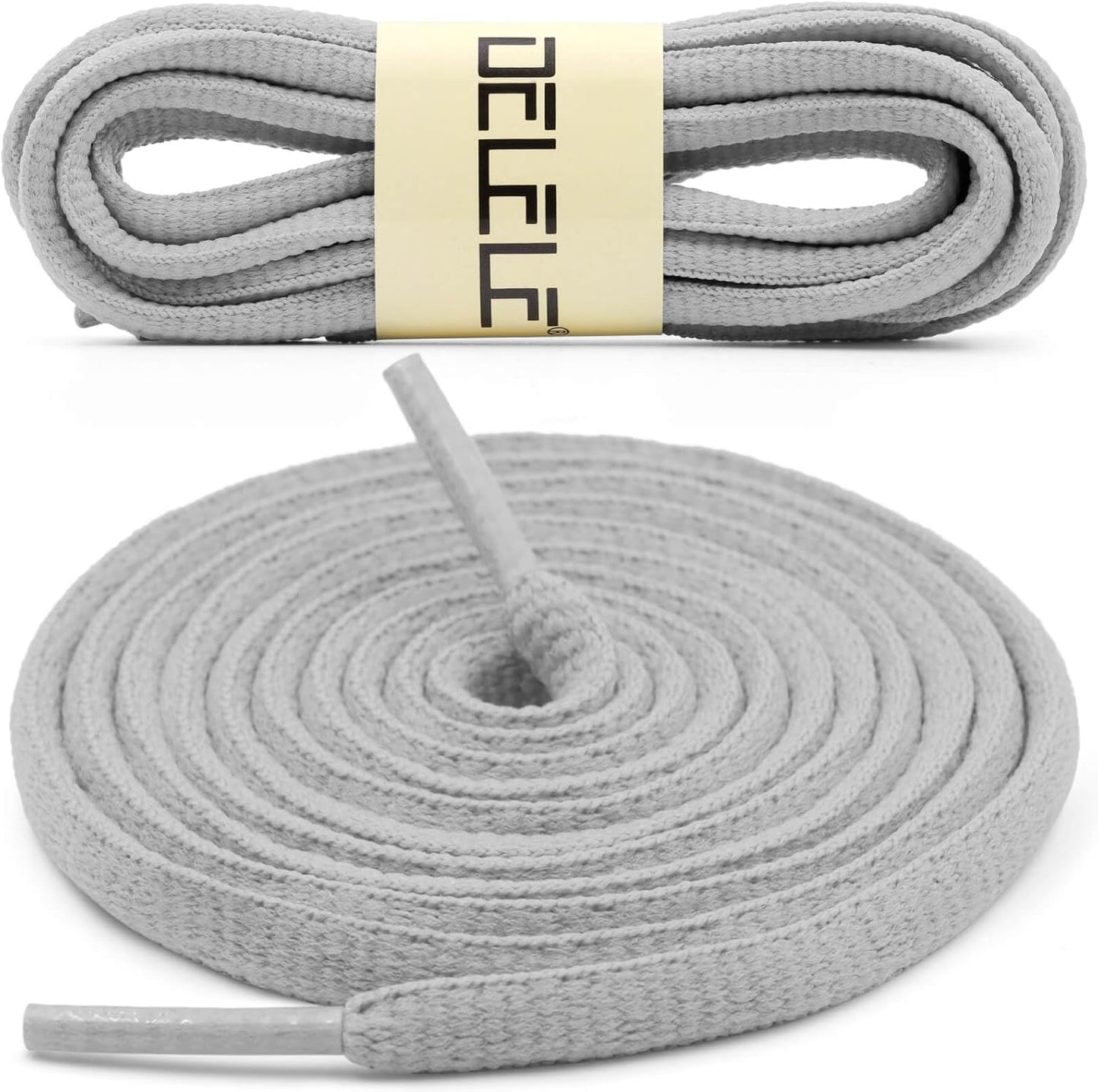 DELELE 2Pair Oval Shoes laces 42 Colors Half Round 1/4" Athletic ShoeLaces for Sport/Running Shoes Shoe Strings