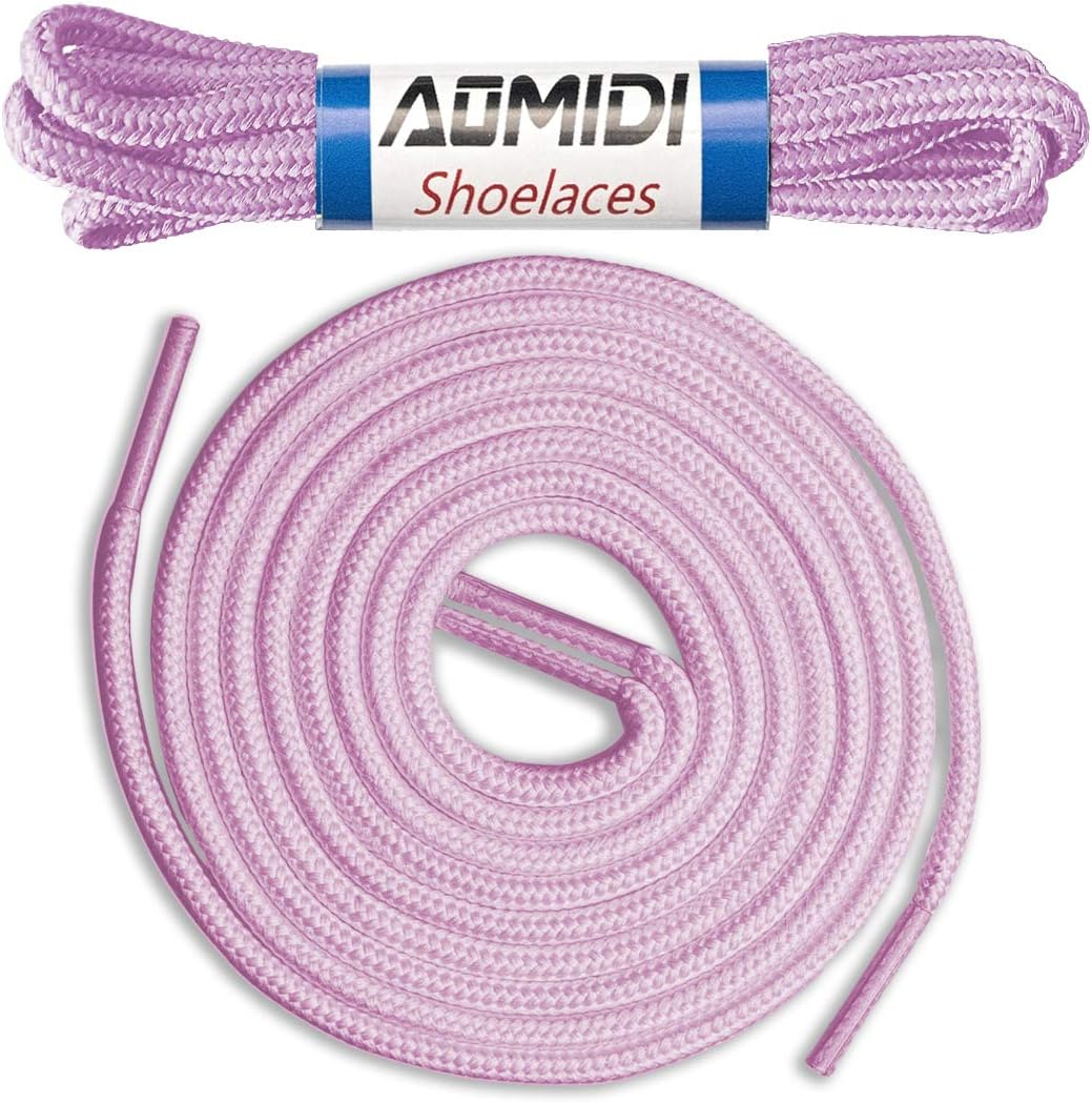 2 Pair Shoelaces Round Athletic Shoes Lace for Boot Laces Shoelaces and Multiple Shoe Types Replacements