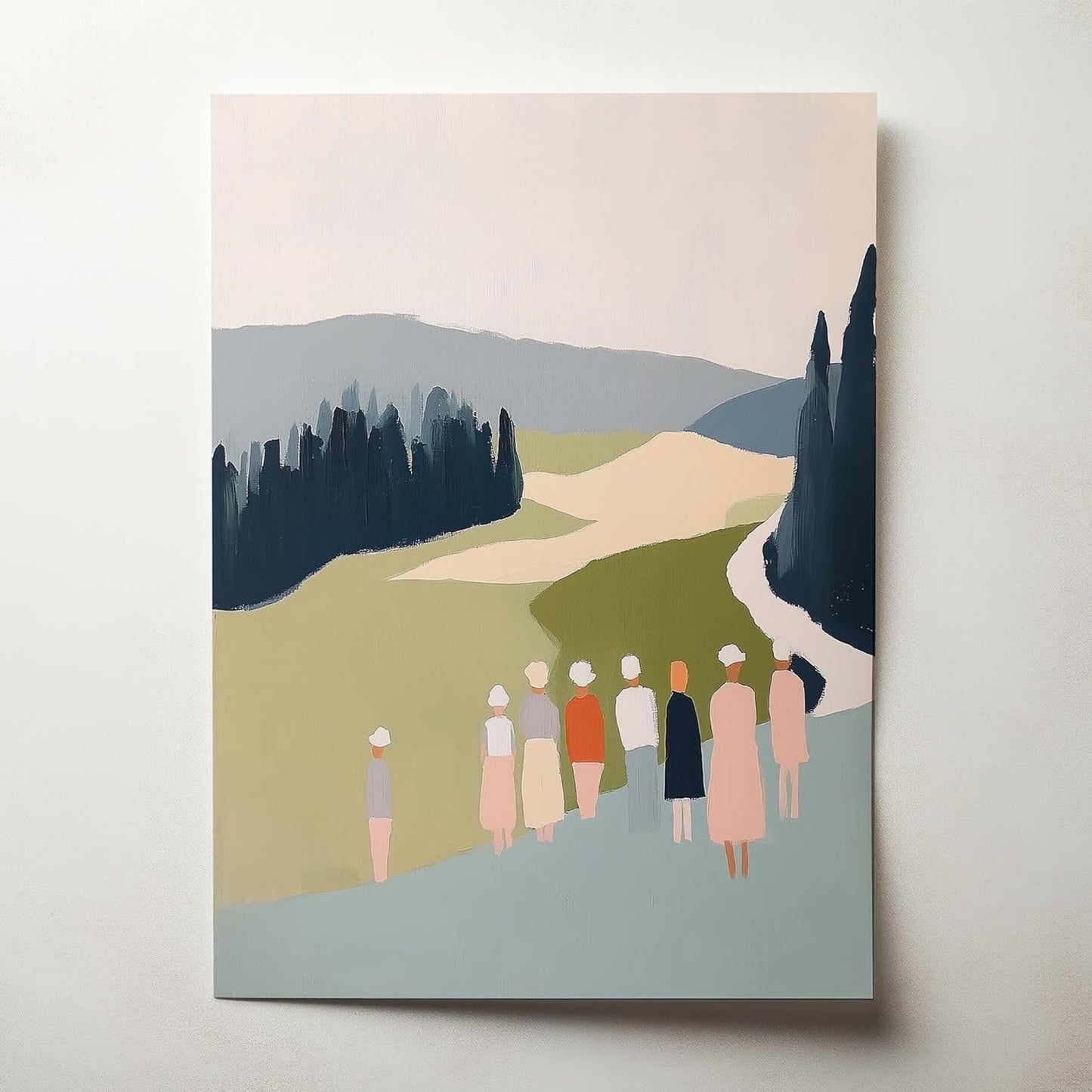 Golf Impressionist Art Print Posters - Premium Giclee Fine Art Prints - Sporty and Sophisticated Home Decor Posters, Golfer Art Prints for Home and Office Decor - Vintage Aesthetic, Ready to Frame