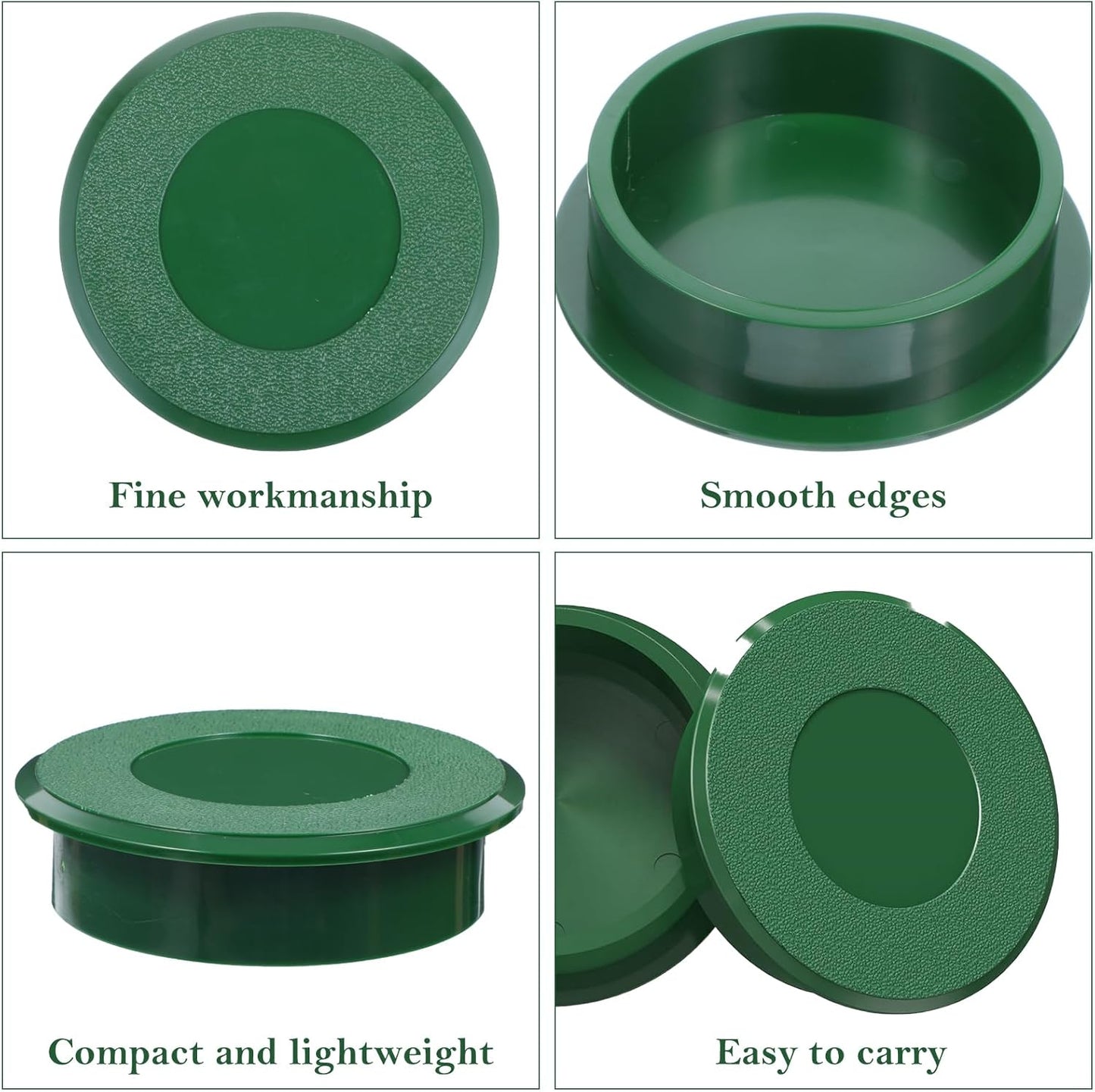 8 Pcs Golf Cup Cover, Putting Green Hole Cup Cover Plastic Golf Cups Covers for Yard Garden Backyard Game Ball Outdoor Activities