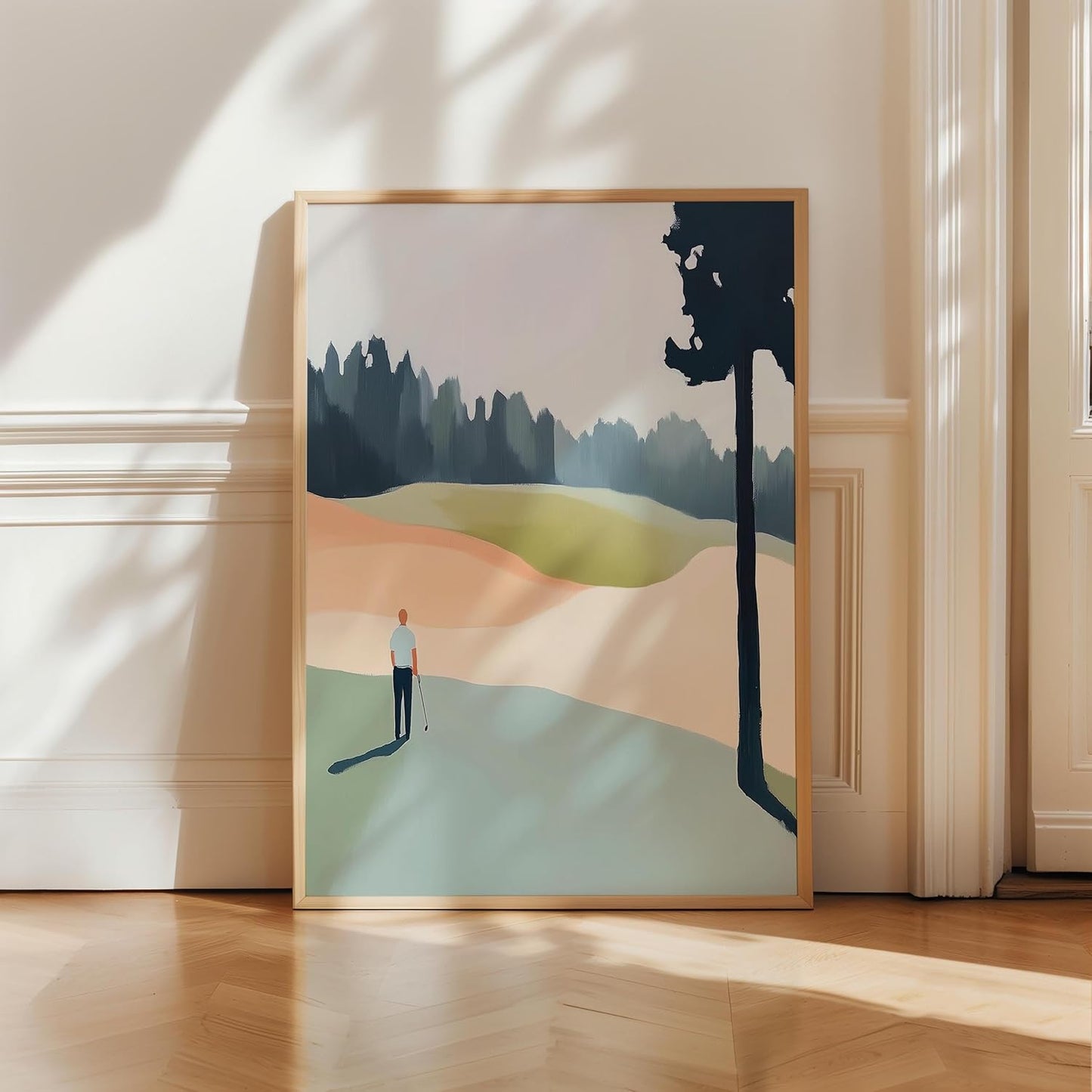 Golf Impressionist Art Print Posters - Premium Giclee Fine Art Prints - Sporty and Sophisticated Home Decor Posters, Golfer Art Prints for Home and Office Decor - Vintage Aesthetic, Ready to Frame