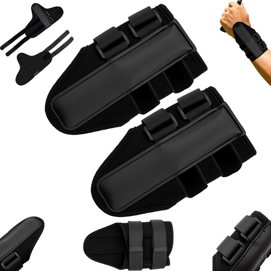 Flush Daddy Pro Golf Trainer – Golf Wrist Brace & Swing Alignment Support, Wrist Stabilizer & Grip Corrector for Beginners, Improve Wrist Position & Perfect Your Swing