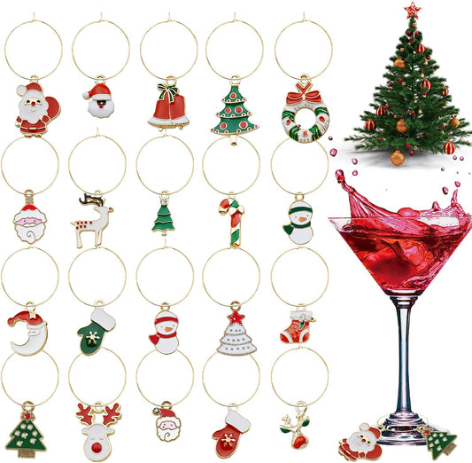 Wine Glass Charms Drink Identifiers Wine Charms For Stem Glasses Markers Glass Tags Travel Beach Themed Party Supplies