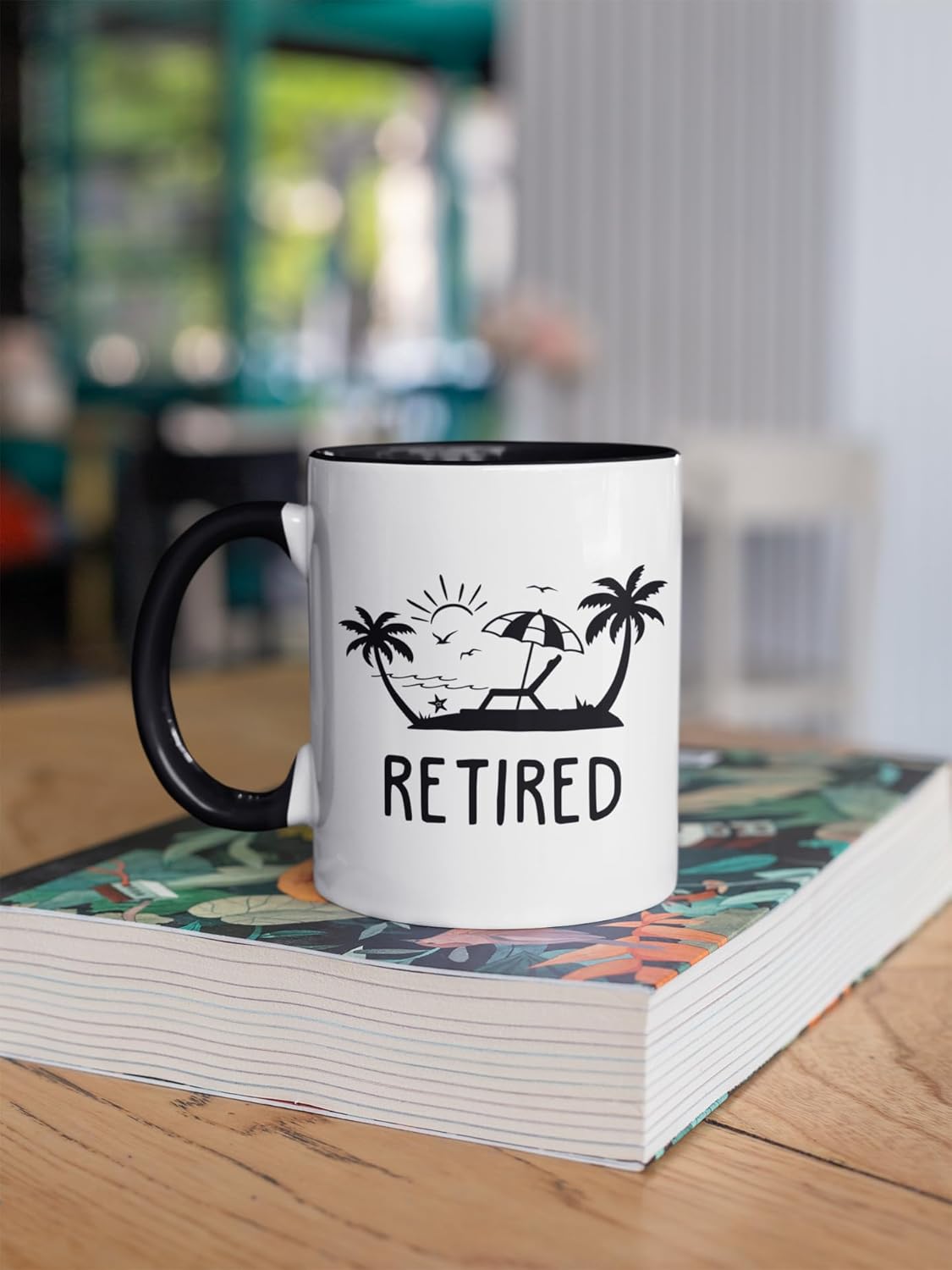 Retirement Gifts For Men Women, Who Is Happy On Monday, Happy Retirement Mug 11 Oz Coffee Mug, Retired Gifts Birthday Present Christmas for Coworkers Nurse Teacher Boss Dad Grandpa