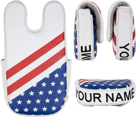 CRAFTSMAN GOLF USA America Mallet Blade Putter Cover Headcover for Scotty Cameron Odyssey LAB