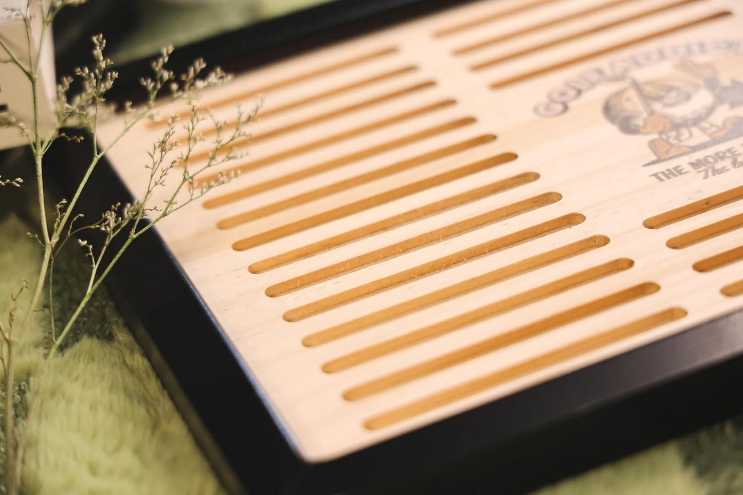 Golf Pencil Display Case,Golfer Souvenir Desktop Holder Storage Holds 36 Pencils, Home or Office Golf Decor,Gifts for Husband or Father