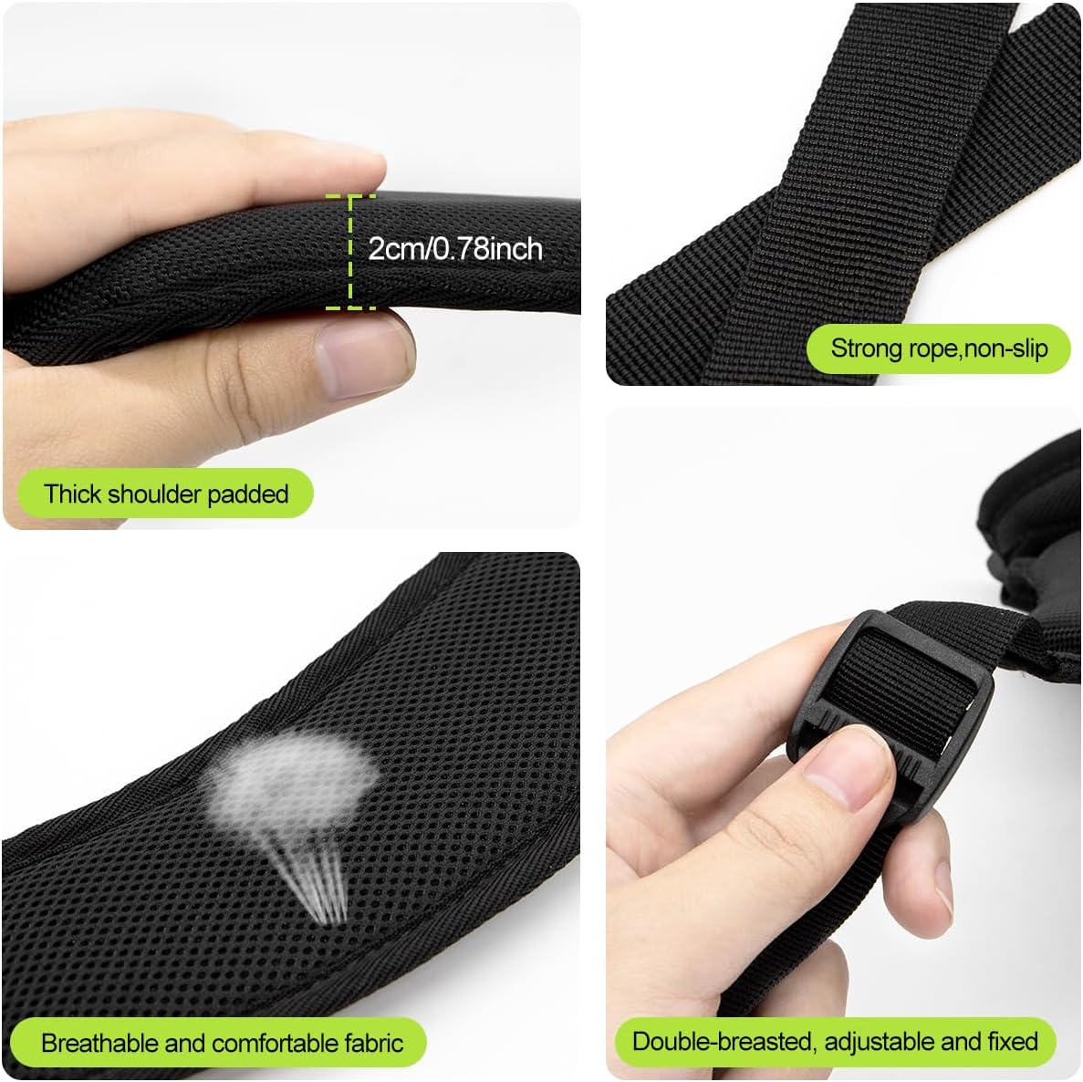 Golf Bag Straps Replacement Golf Adjustable Waterproof Star Golf Bag Backpack Straps Double Shoulder Golf Bag Carry Strap for Taylormade Callaway and More