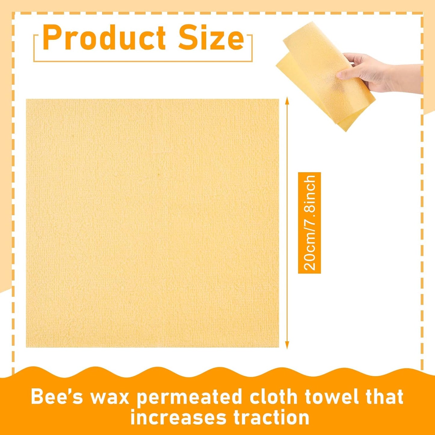 Juexica 4 Pcs Towel for Tennis Tacky Hand Grip Enhancer Sweaty Hands Tacky Cloth Grip Enhancement for Golf Baseball Padel Basketball Football Softball, 7.9 x 7.9 Inches