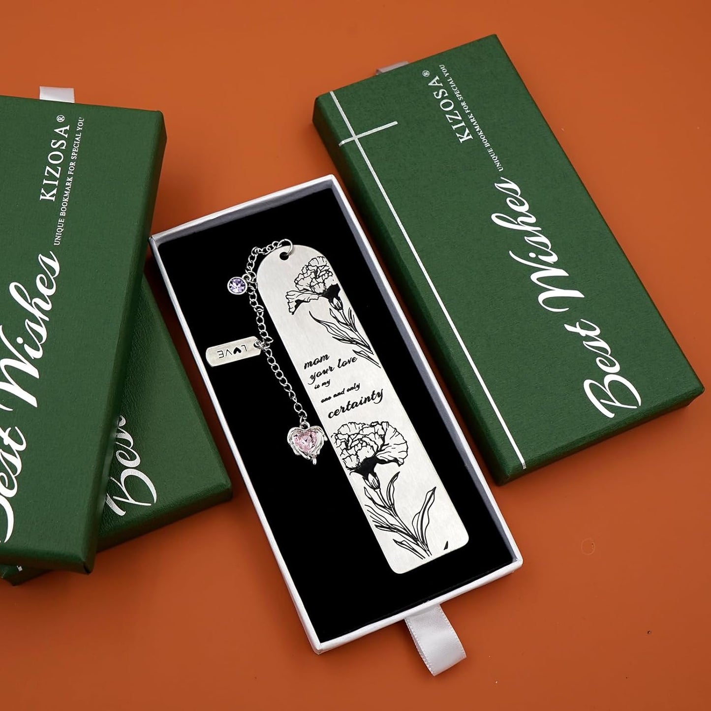 Metal Bookmark Gifts for Women Men,Book Marks for Reading,Bible Bookmarks,Friends Teacher Birthday Valentines Mothers Fathers Day Christmas Book Lovers Gift (06-Mom's Gift)