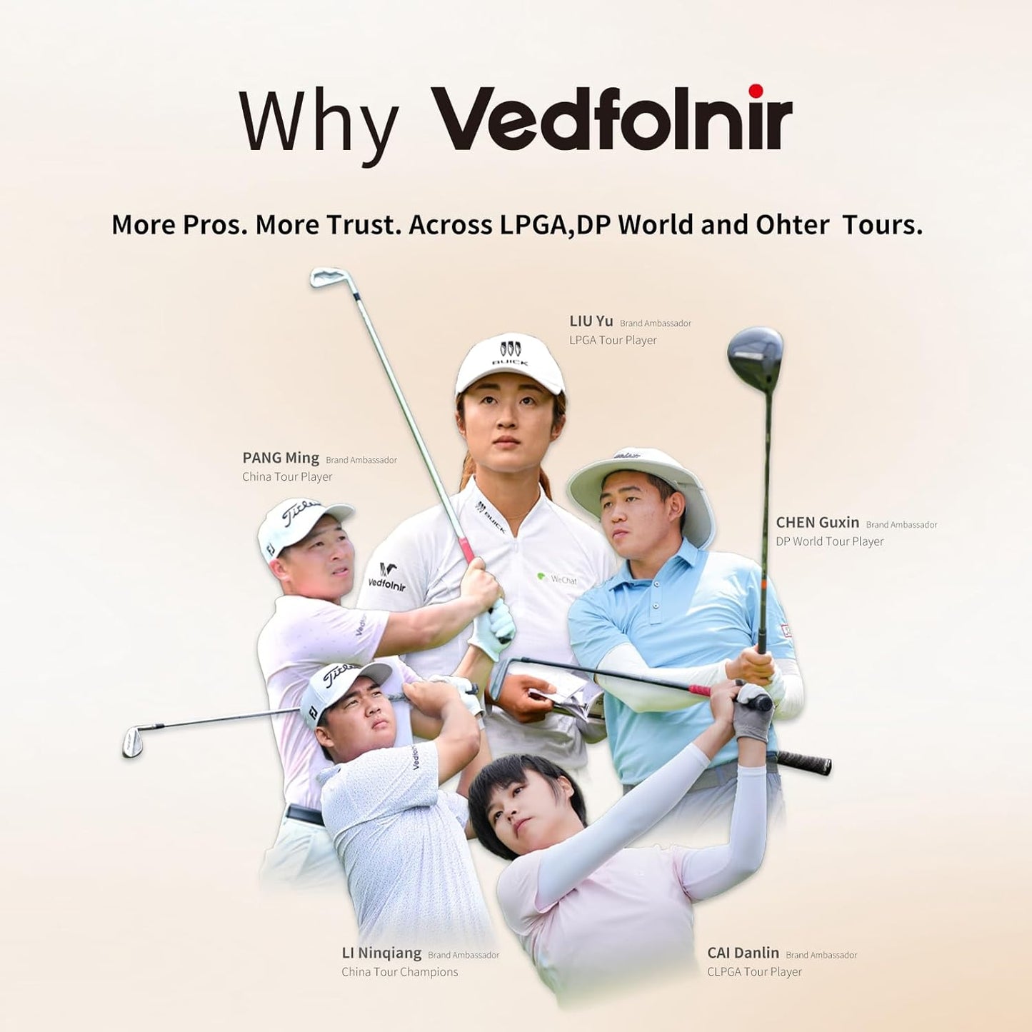 mini X Golf Laser Rangefinder, Smaller & Faster & More Accurate, LPGA Tour Player's/DP World Tour Player's Choice, Tour Mode Switch