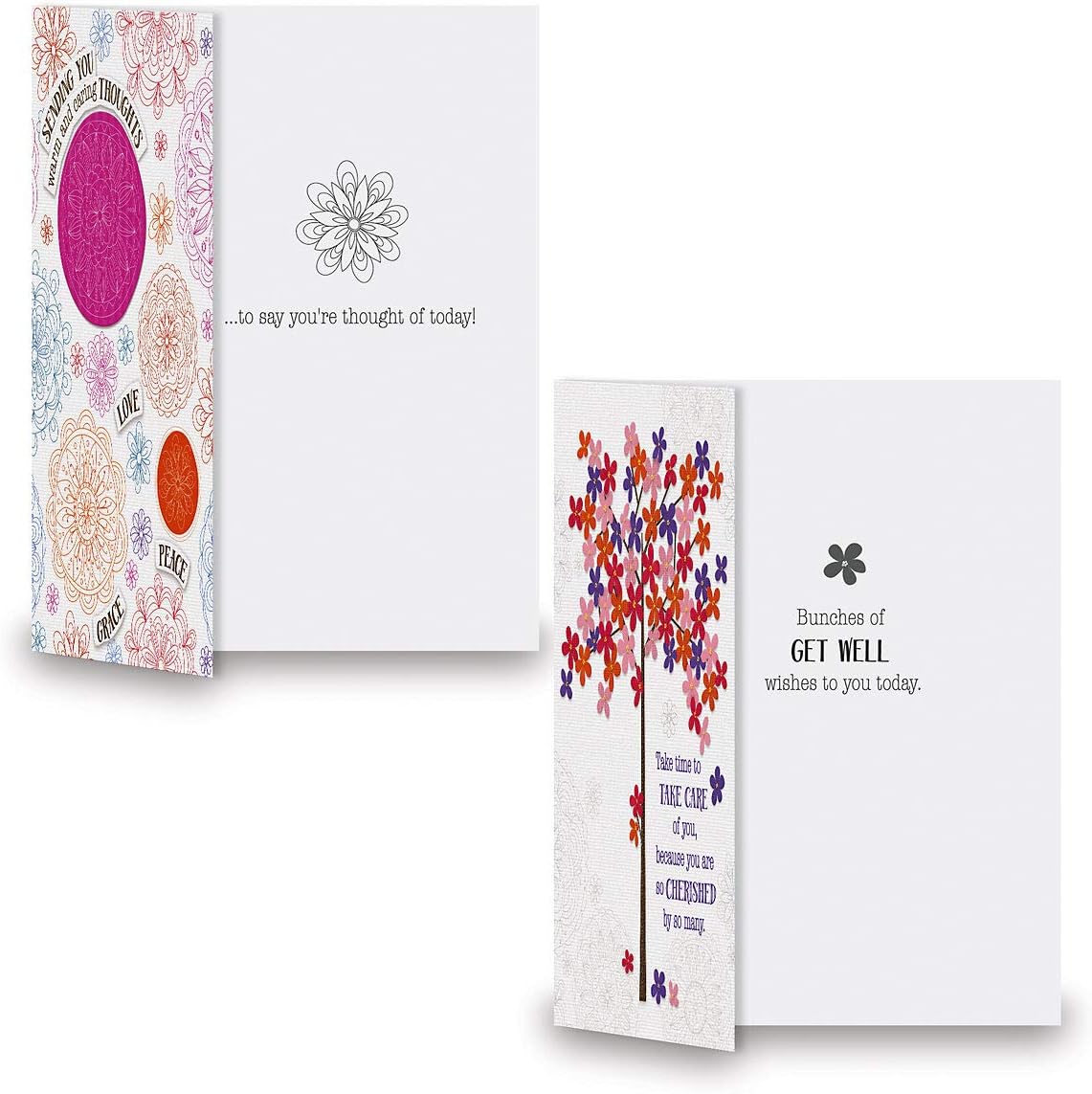 Current Greatest Blessings All Occasion Value Pack - 18 Cards With Envelopes, Celebration, Get Well, Sympathy, Birthday, Anniversary & Thinking of You Variety, Large 5" x 7" Assortment, 9 Design Set