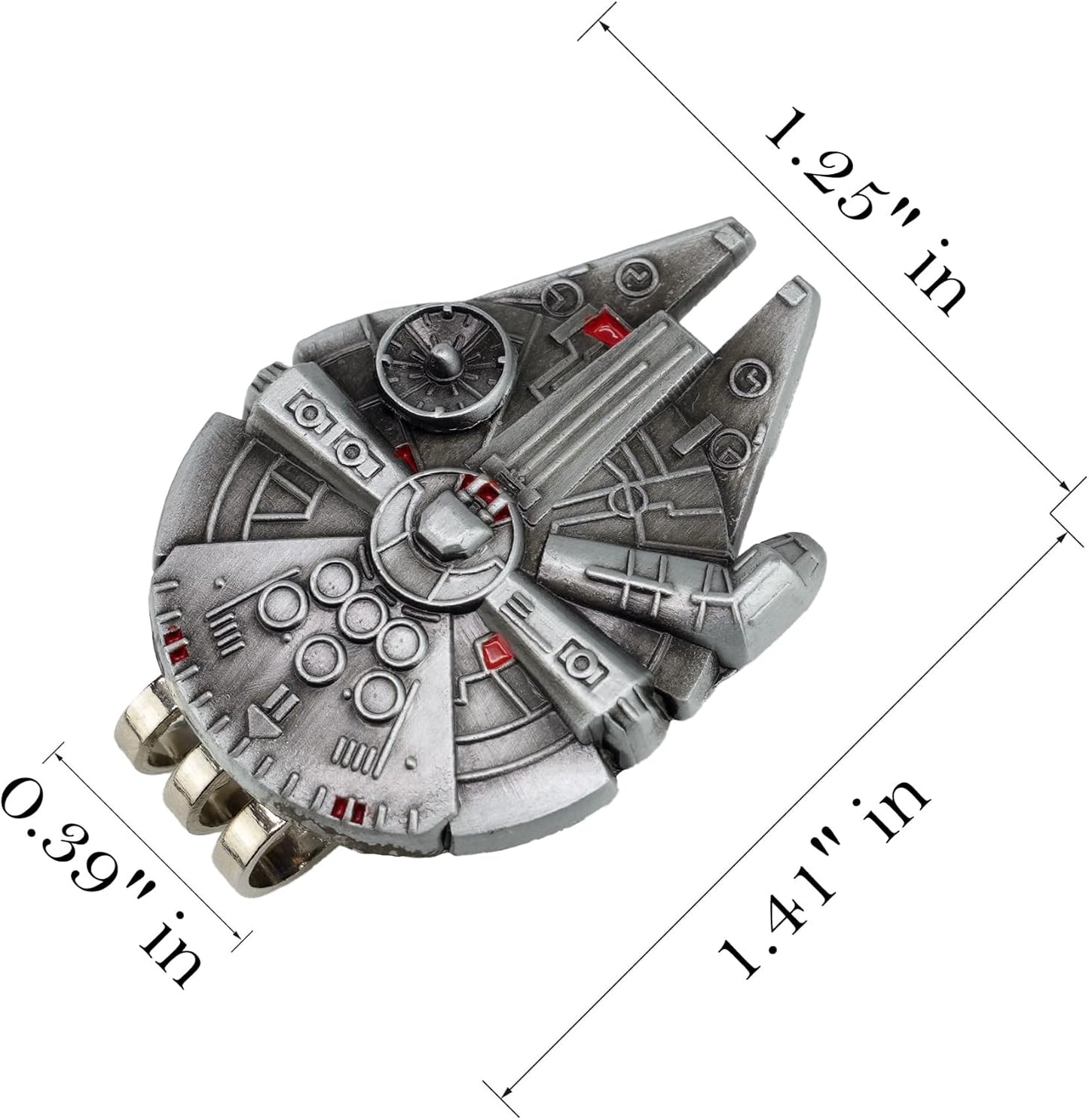 Golf Ball Marker with Magnetic Golf Hat Clip, Golf Accessories, Funny Golf Gifts Golf Decorationgs for Golf Lovers