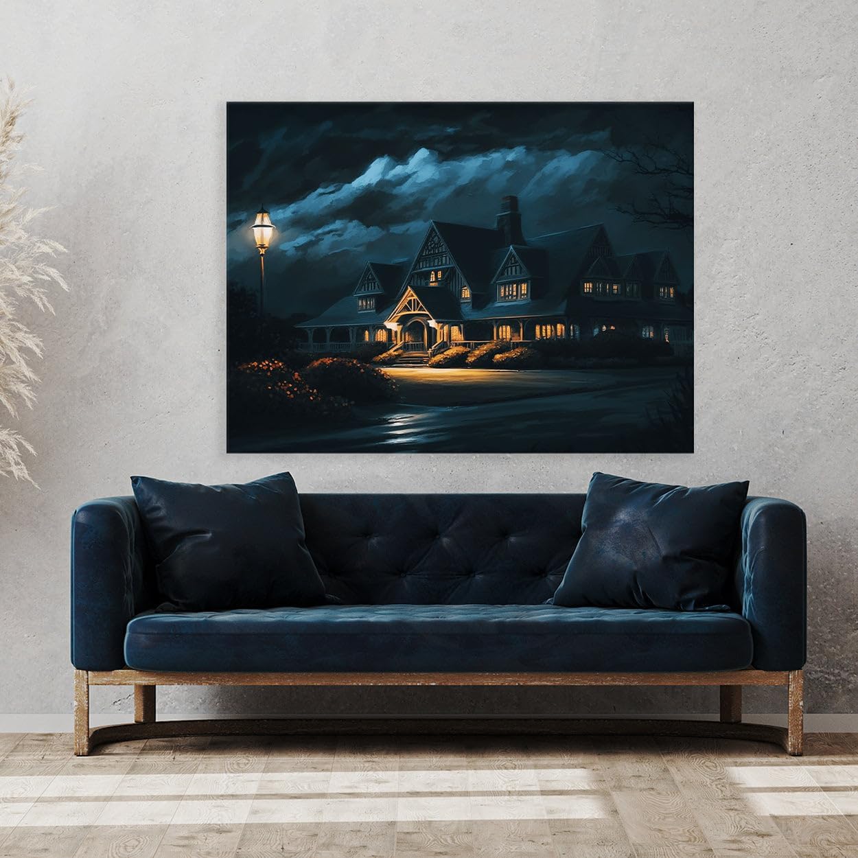 Sense Canvas Golf Course 35 Canvas Art - Home Decor Wall Art Print Poster Painting Small 16x12 / 1.5"