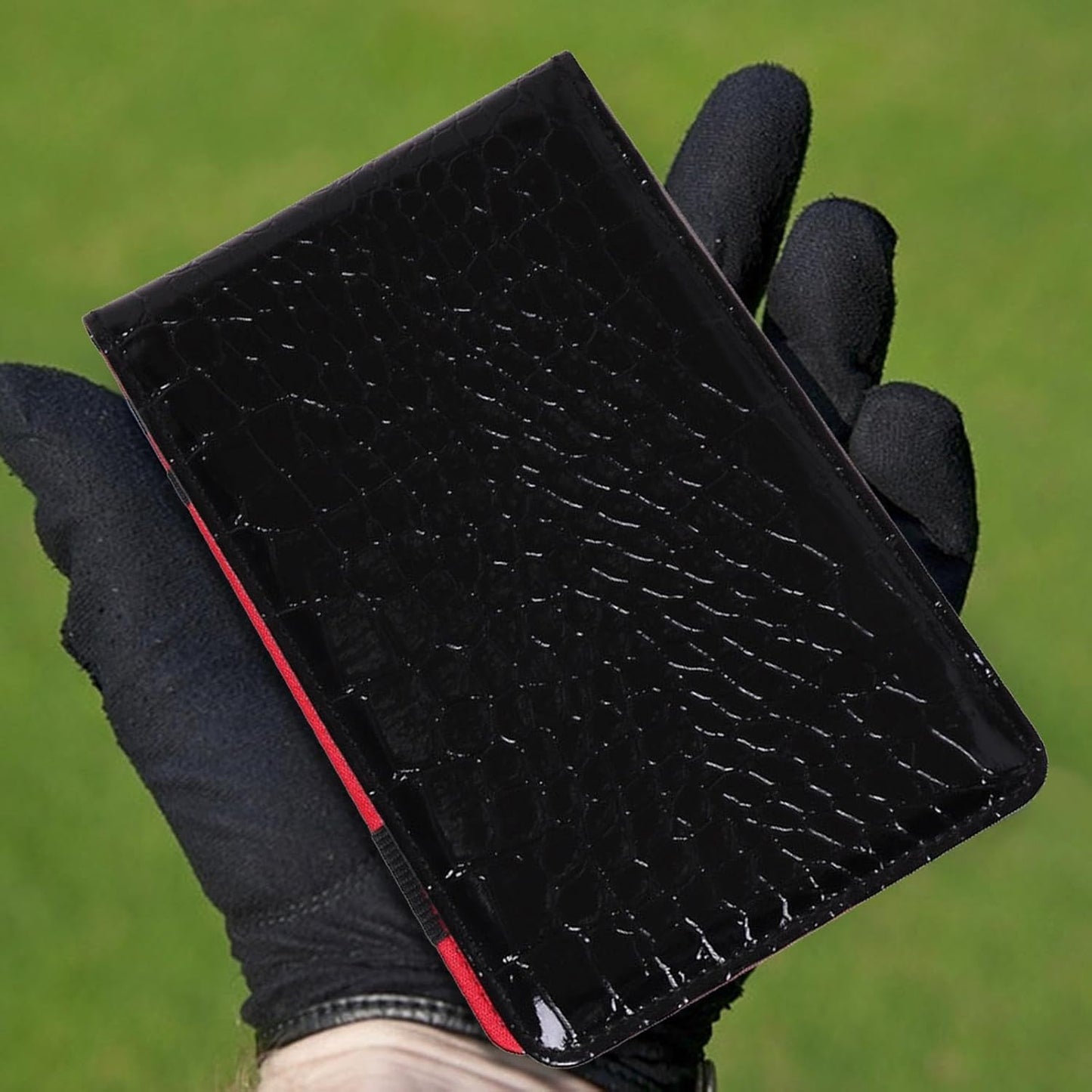 Golf Scorecard Book Pocket Yardage Book Holder Score Card Cover Men Women Portable Golf Accessories Golf Scorecard Holder