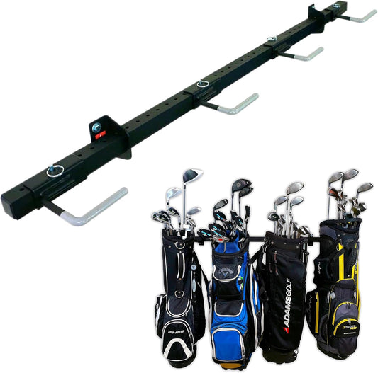 StoreYourBoard BLAT 4 Golf Bag Wall Mount | Home & Garage Storage Hooks | Golf Bag Holder | Heavy-Duty Wall Mount Organizer for Golf Bags & Accessories