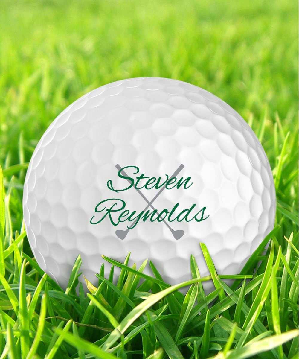 Infusion Personalized Logo Golf Balls - Custom Monogrammed (12 Balls)