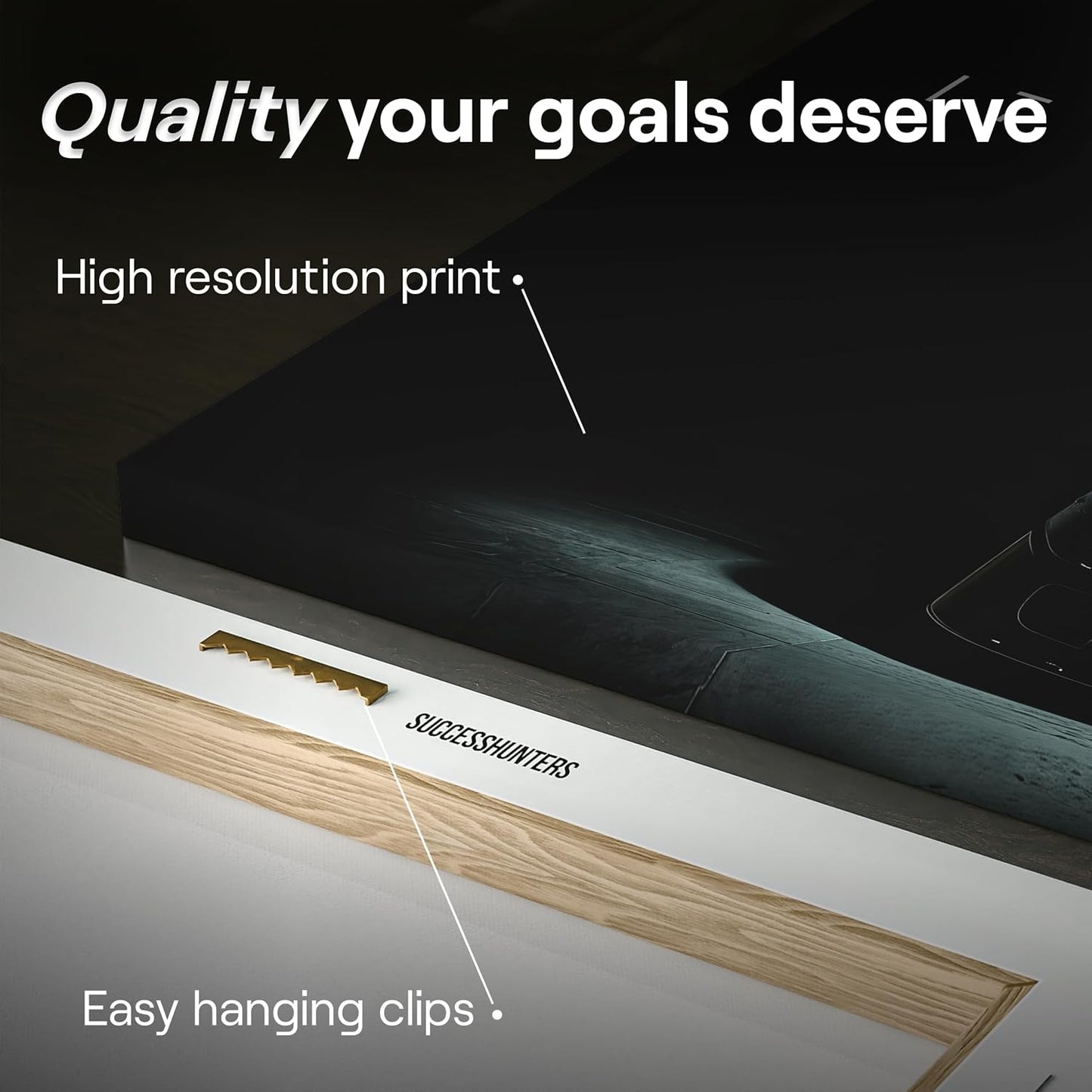 Motivational Wall Art for Office, Super Car Art Canvas, Inspirational Automotive Decor for Ferrari F40 Sportscar Lovers, Motivational Wall Decor for Office and Home, Car Poster (24" x 48" in)