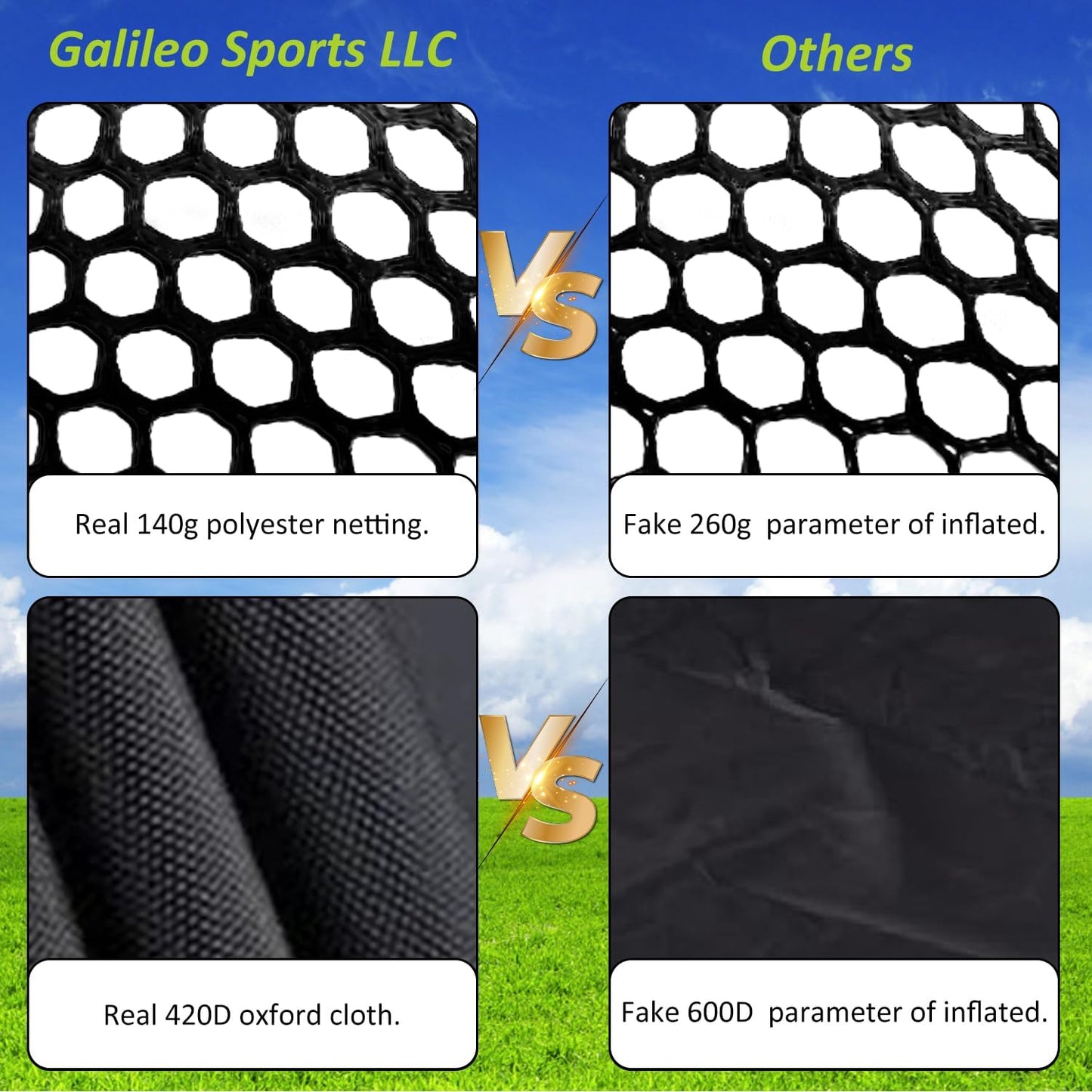 Gagalileo Golf Training Net for Teens & Beginners: with Target Portable for Backyard Indoor Outdoor Hitting Practice