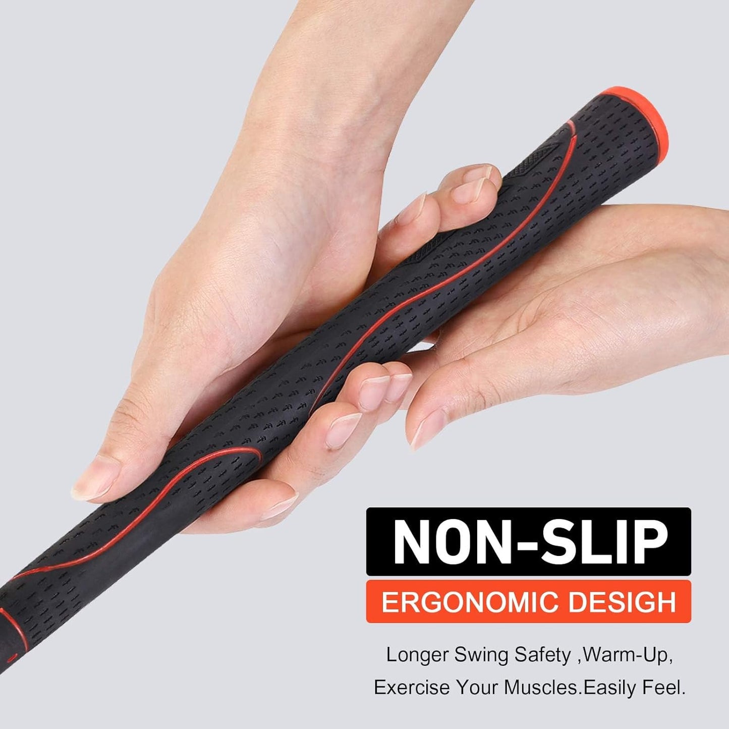 Golf Swing Trainer Aid and Correction for Strength Grip Tempo & Flexibility Training Suit for Indoor Practice Chipping Hitting Golf Accessories