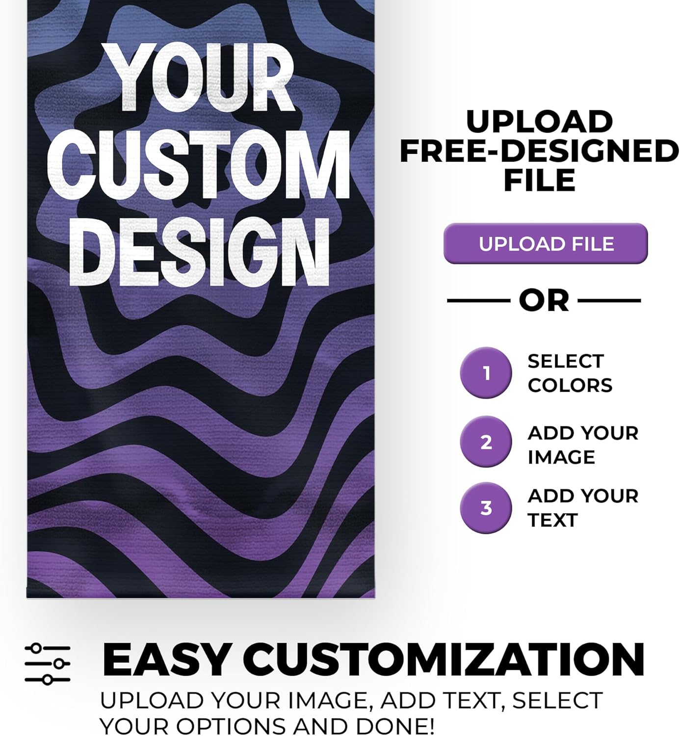 DreamController Custom Hanging Canvas Wall Art Decor(16" X 35" Set of 1) I Customize your Canvas Picture Banner Ready to Hang for Bedroom, Livingroom & Office | Made in USA | Fast delivery | HD Print