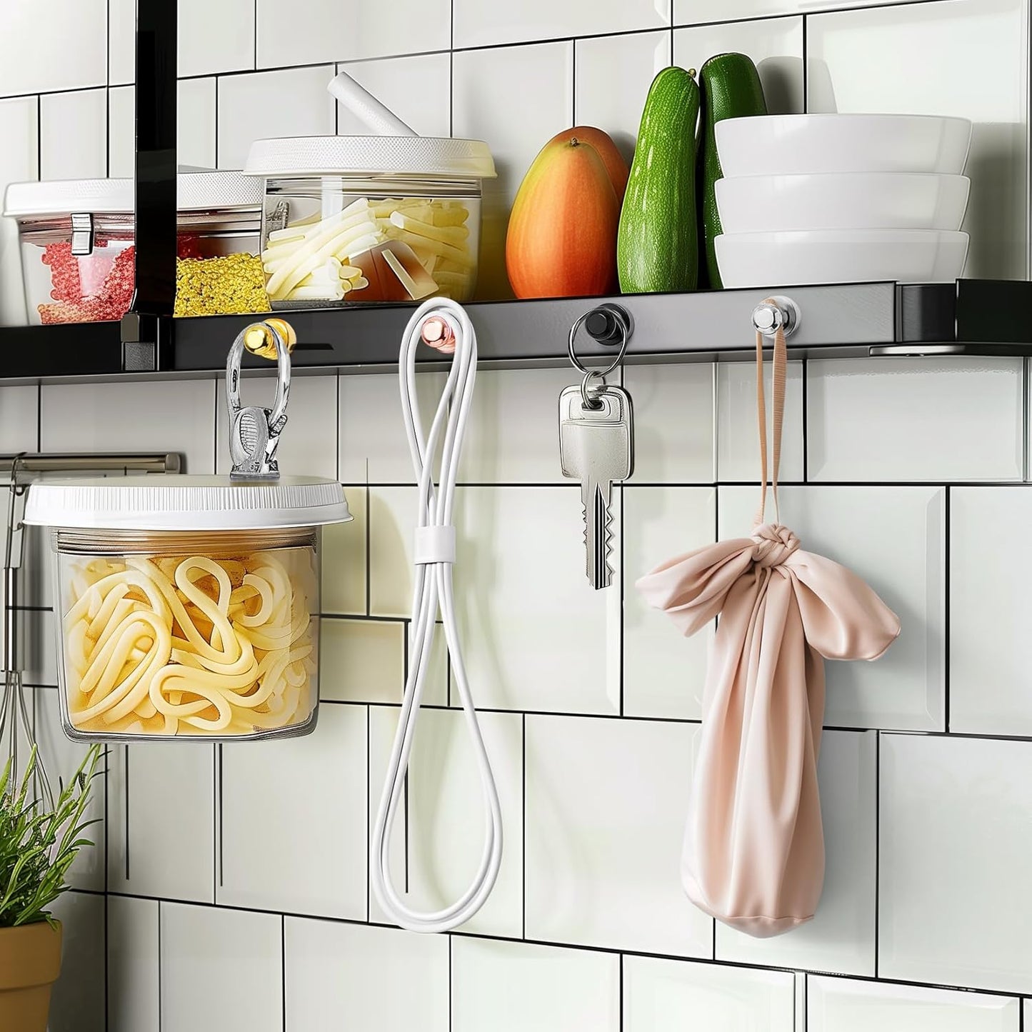 FINDMAG Refrigerator Magnets, Small Gold Neodymium Whiteboard Magnets, Heavy Duty Fridge Magnet Adults, Cute and Cool Magnetic Push Pins for Office, Kitchen, Locker, Bulletin Boards, Pack of 20