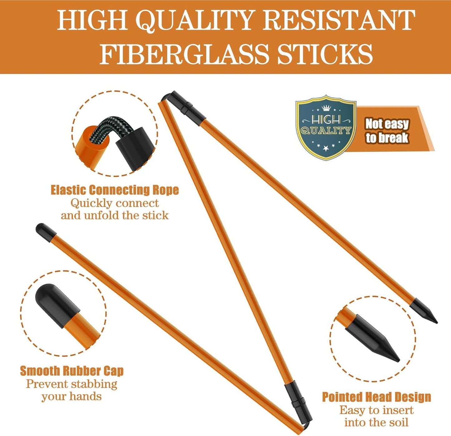 Golf Alignment Sticks 2 Pack,Upgraded 48" Collapsible Alignment Stick Golf Training Aid for Aiming, Putting, Swing Trainer, Golf Training Sticks with Clear Tube Case