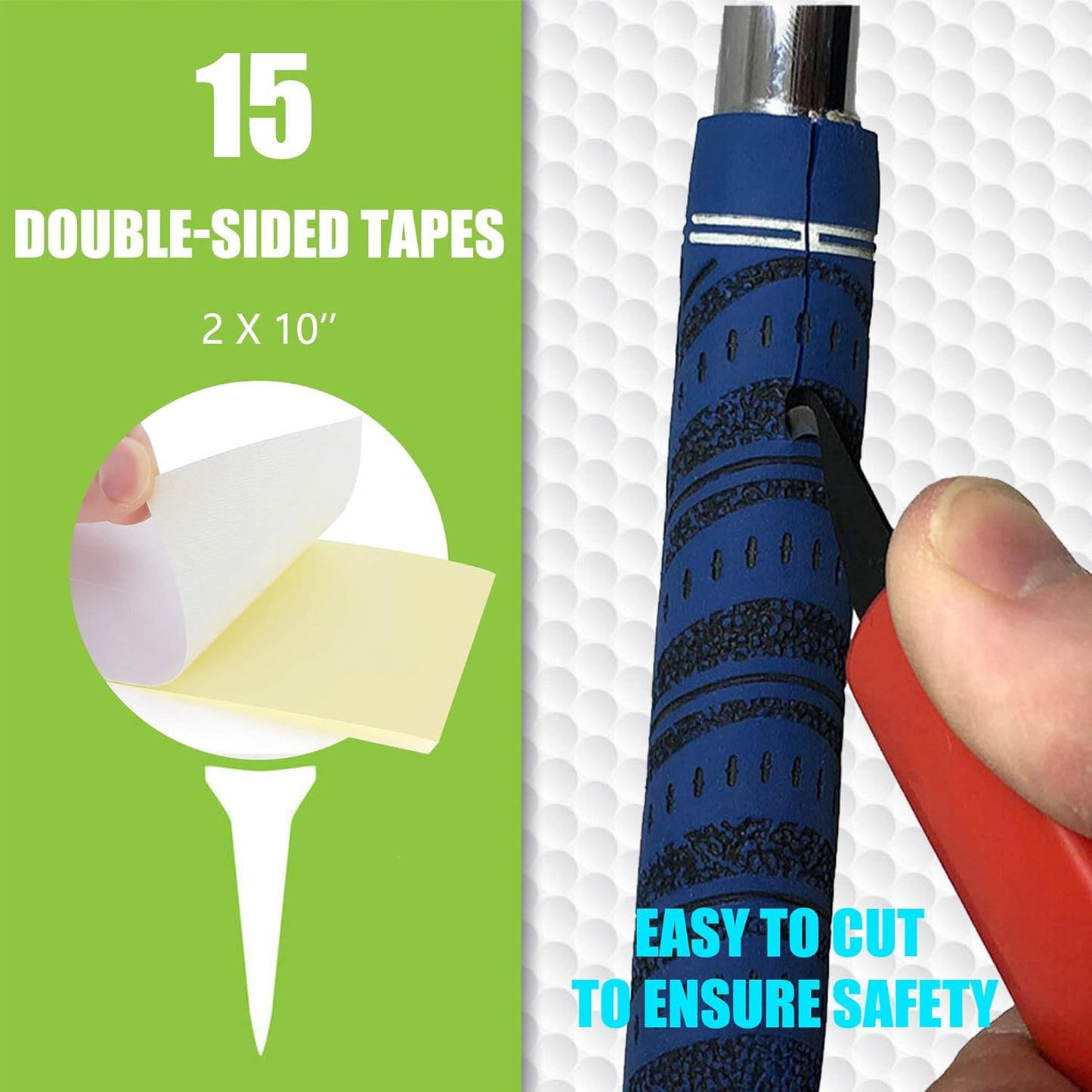 Golf Club Grip Vise Clamp Kit, 360° Swivel Portable Table Vise, Golf Club Calibration Tool, Club Grip Replacement Tool, Suitable for Golf Club Grips (No Solvent)