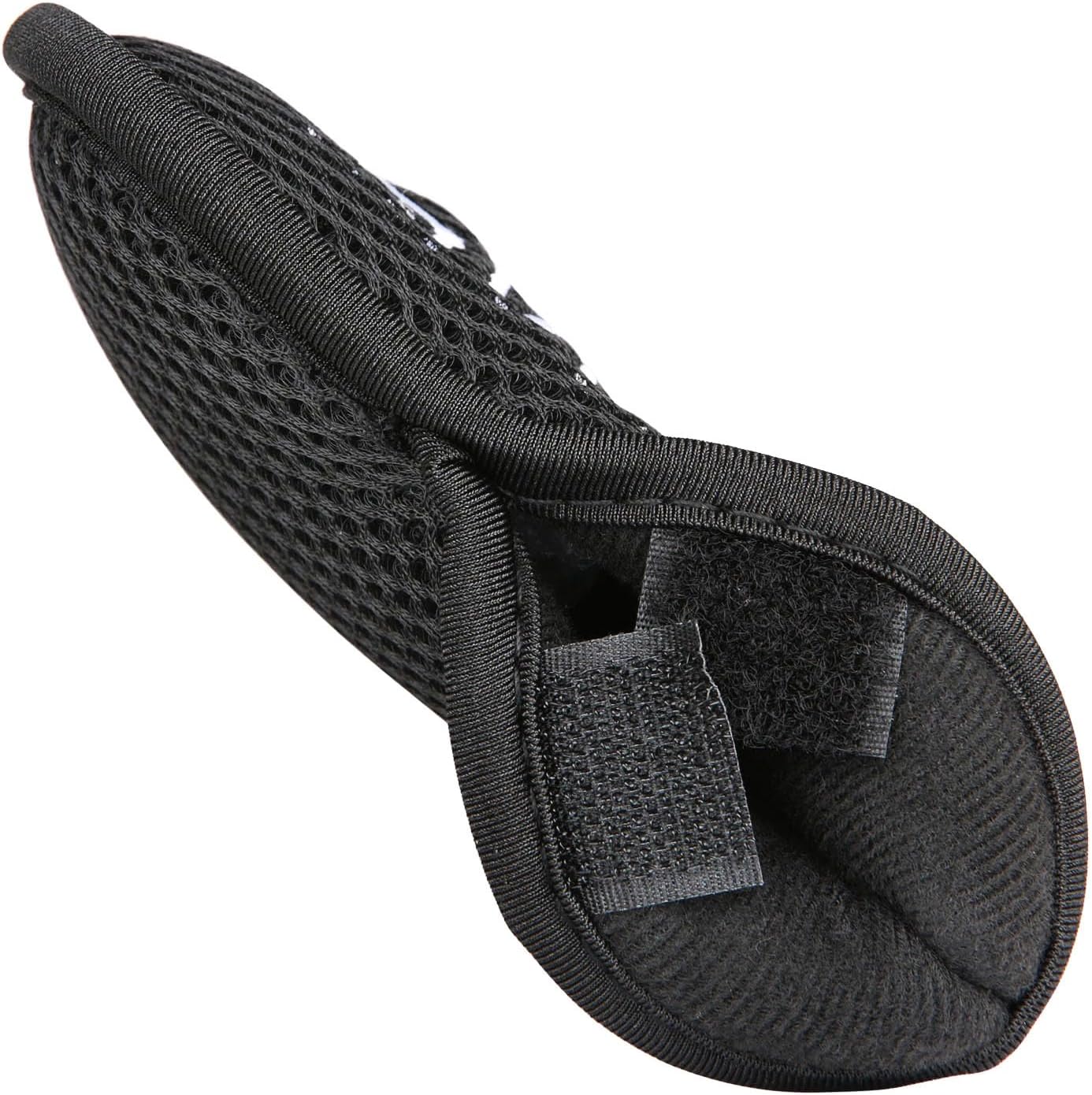 OGECLF Black Thick Mesh Golf Iron Head Covers 3,4,5,6,7,8,9,P,S,A,Lw,Lw fit Right Hand Irons